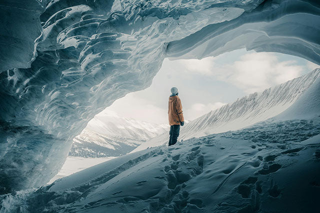 Winter Hiking for Beginners wearing Moosehill Hiking Snow Pants