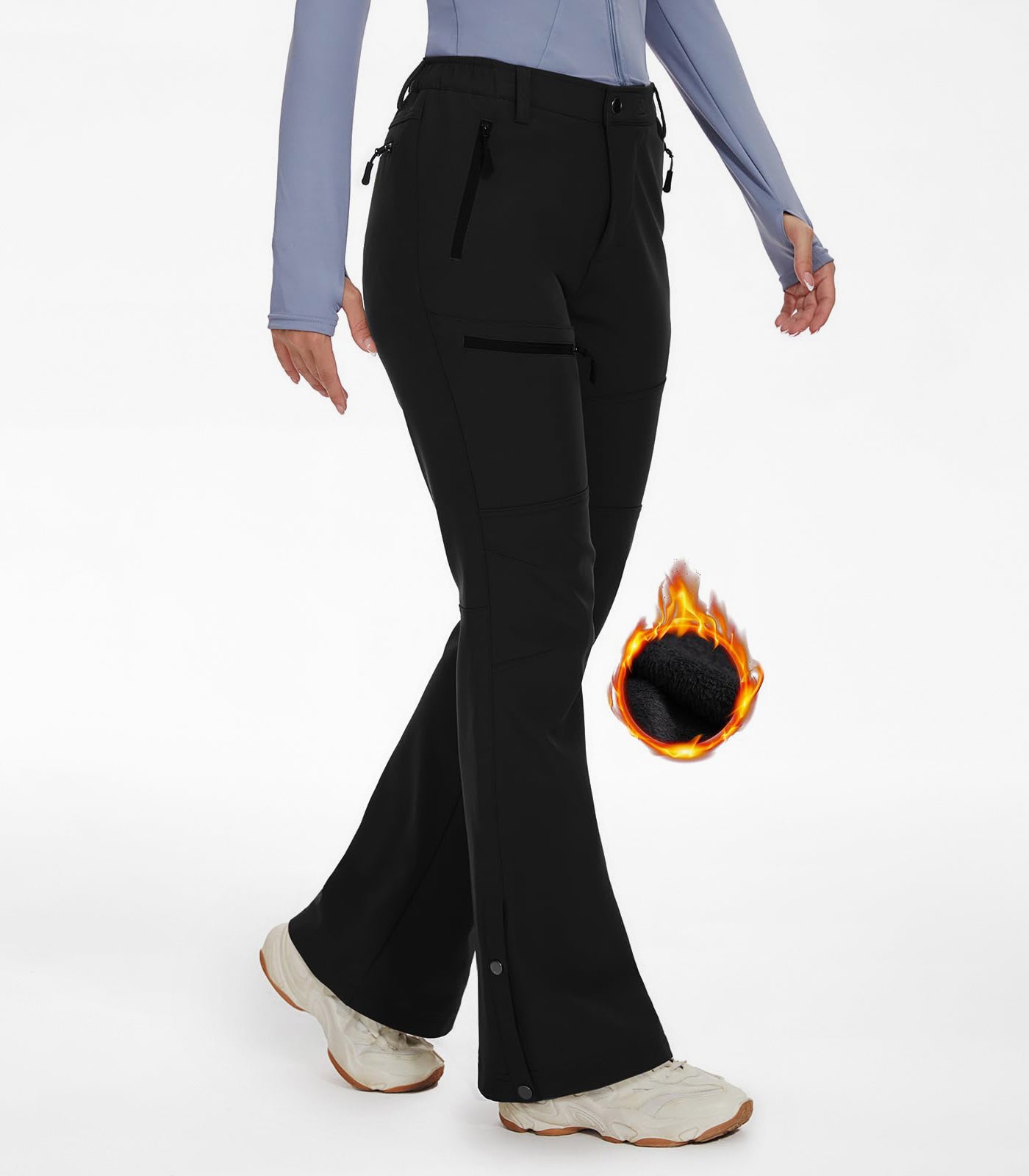 Winter Waterproof Climbing Pants Rain Pants Men QPNGRP Mens