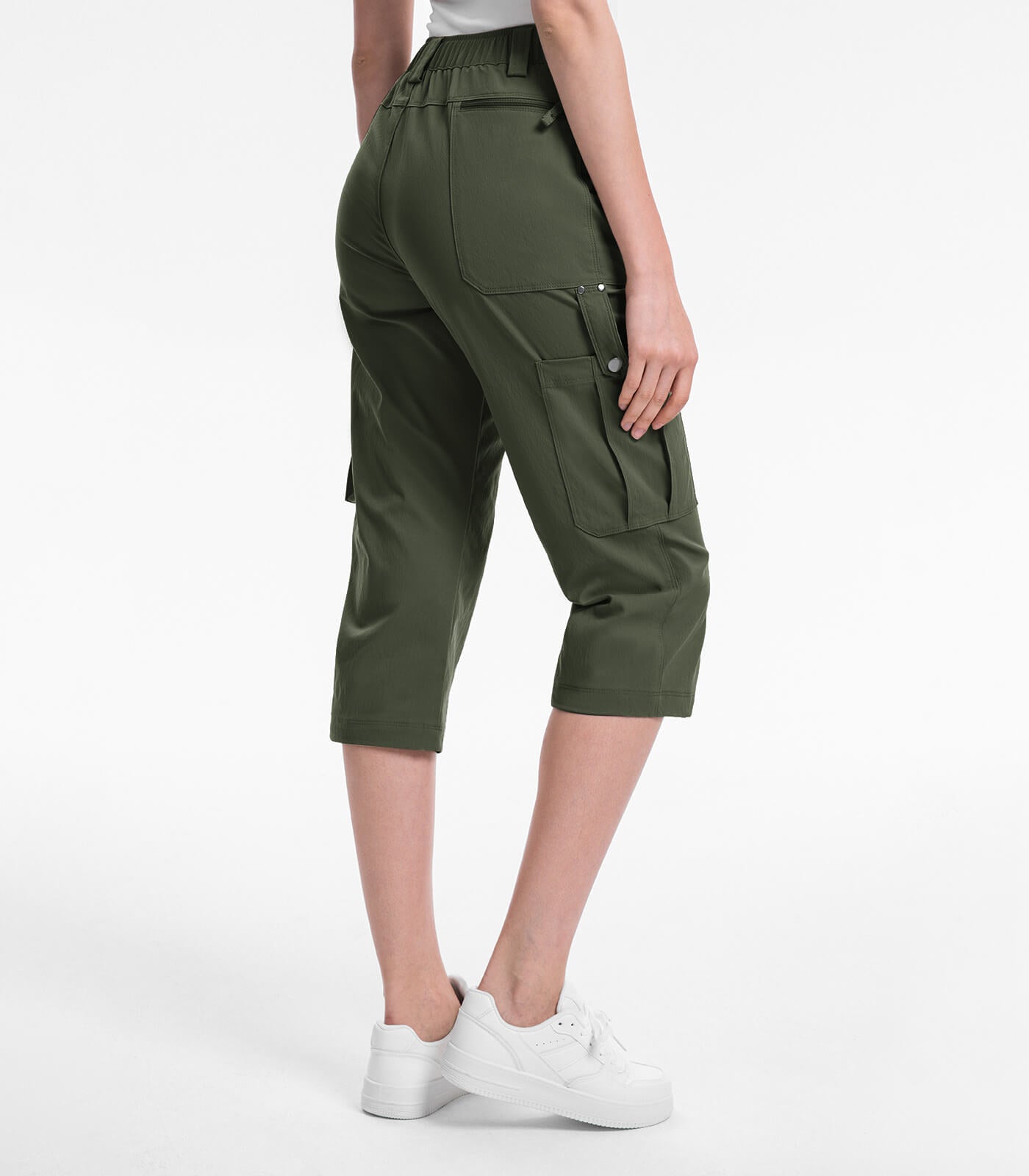 Damen Cargo Capri-Hosen 12