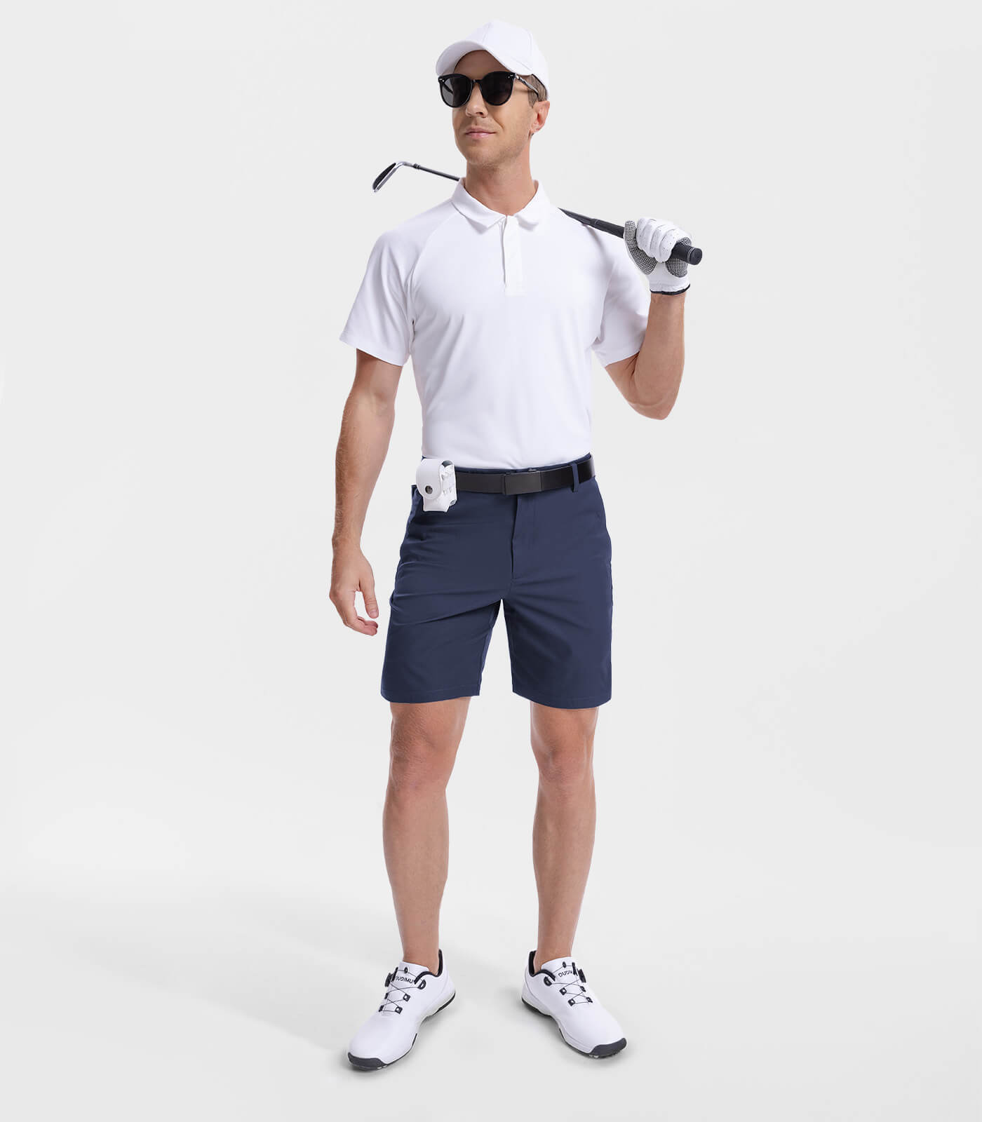 Men's Golf Dress Casual Shorts 7" 10" Quick Dry - SwingLuxe M032