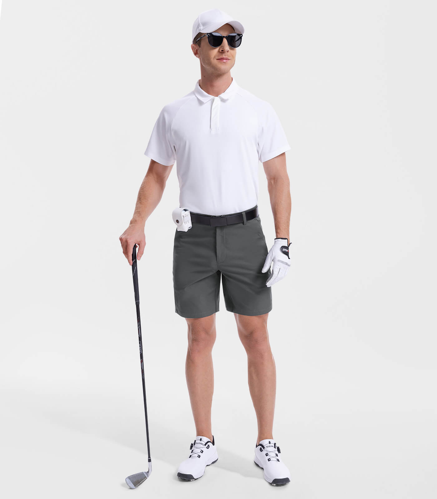 Men's Golf Dress Casual Shorts 7" 10" Quick Dry - SwingLuxe M032