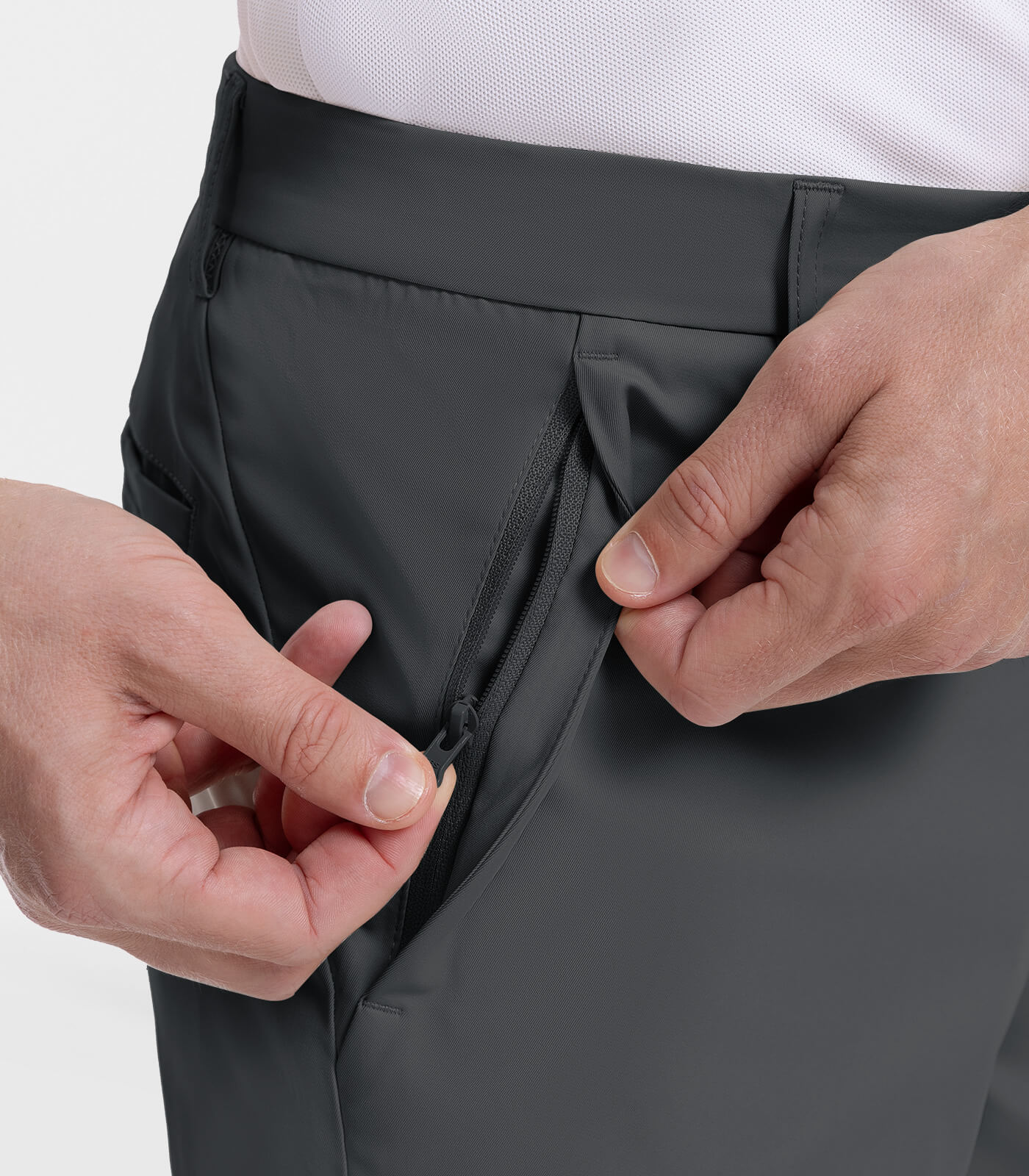 Men's Golf Dress Casual Shorts 7" 10" Quick Dry - SwingLuxe M032