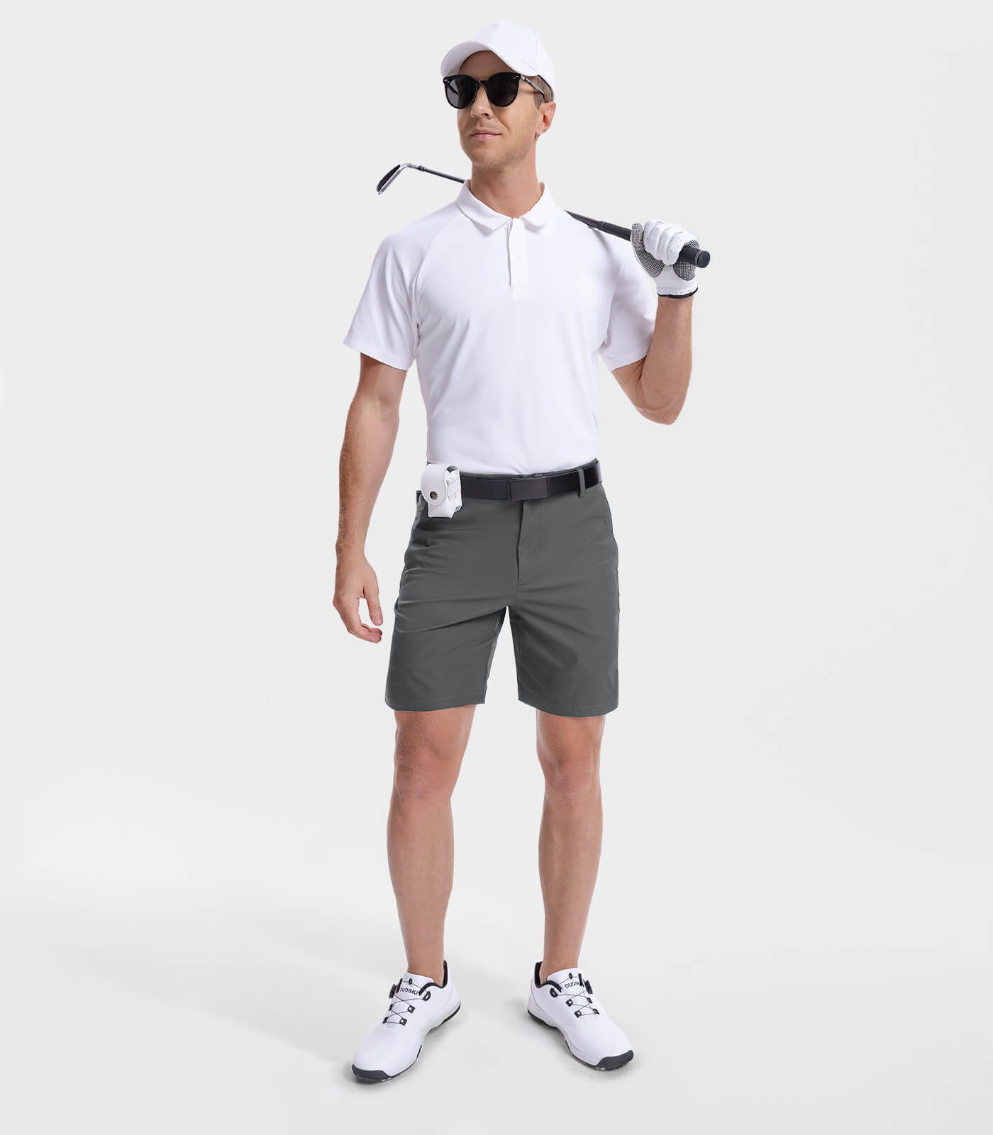 Men's Golf Dress Casual Shorts 7" 10" Quick Dry - SwingLuxe M032