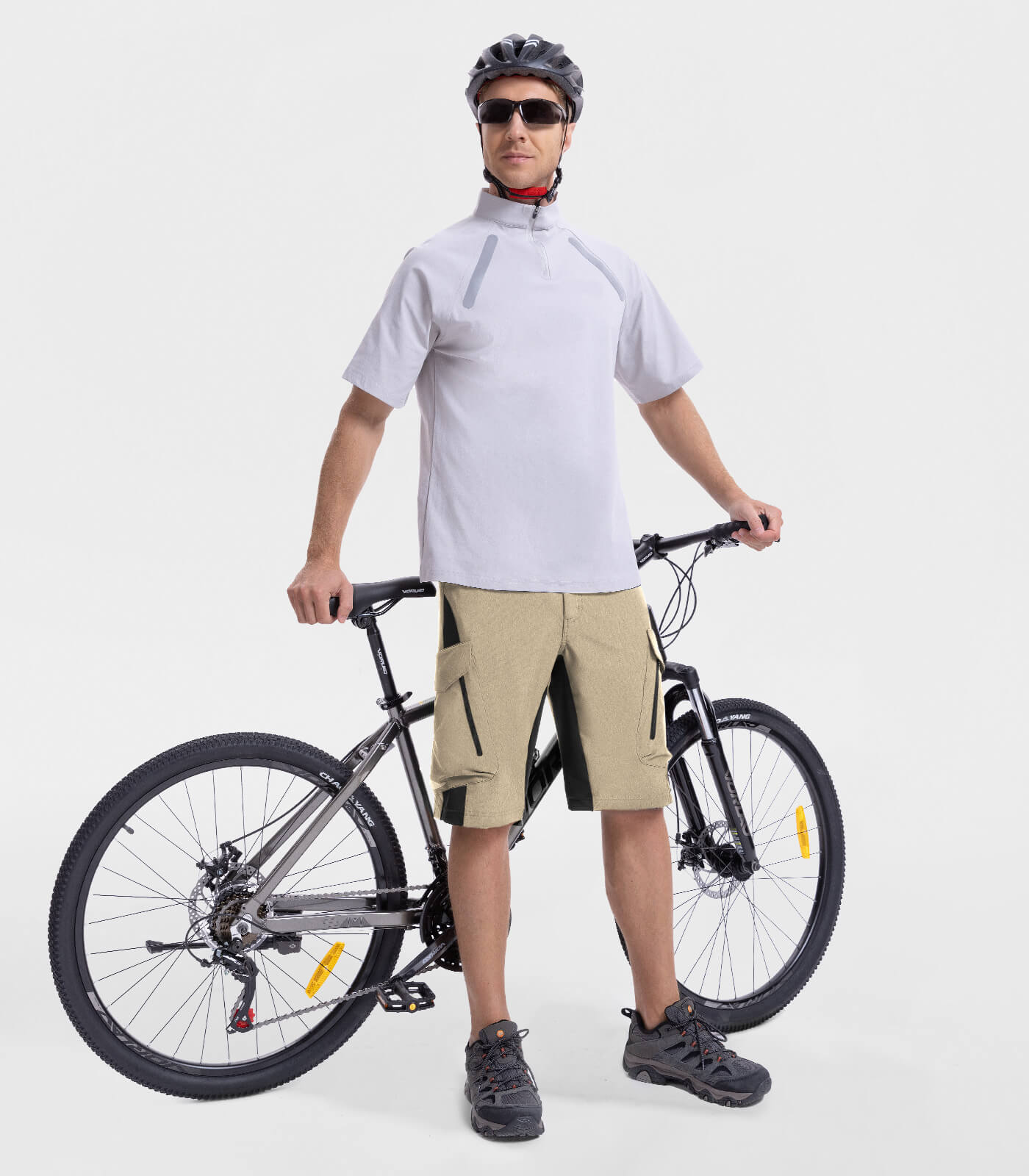 Men's Mountain Bike Shorts Baggy Quick Dry Lightweight - CycleAir M006