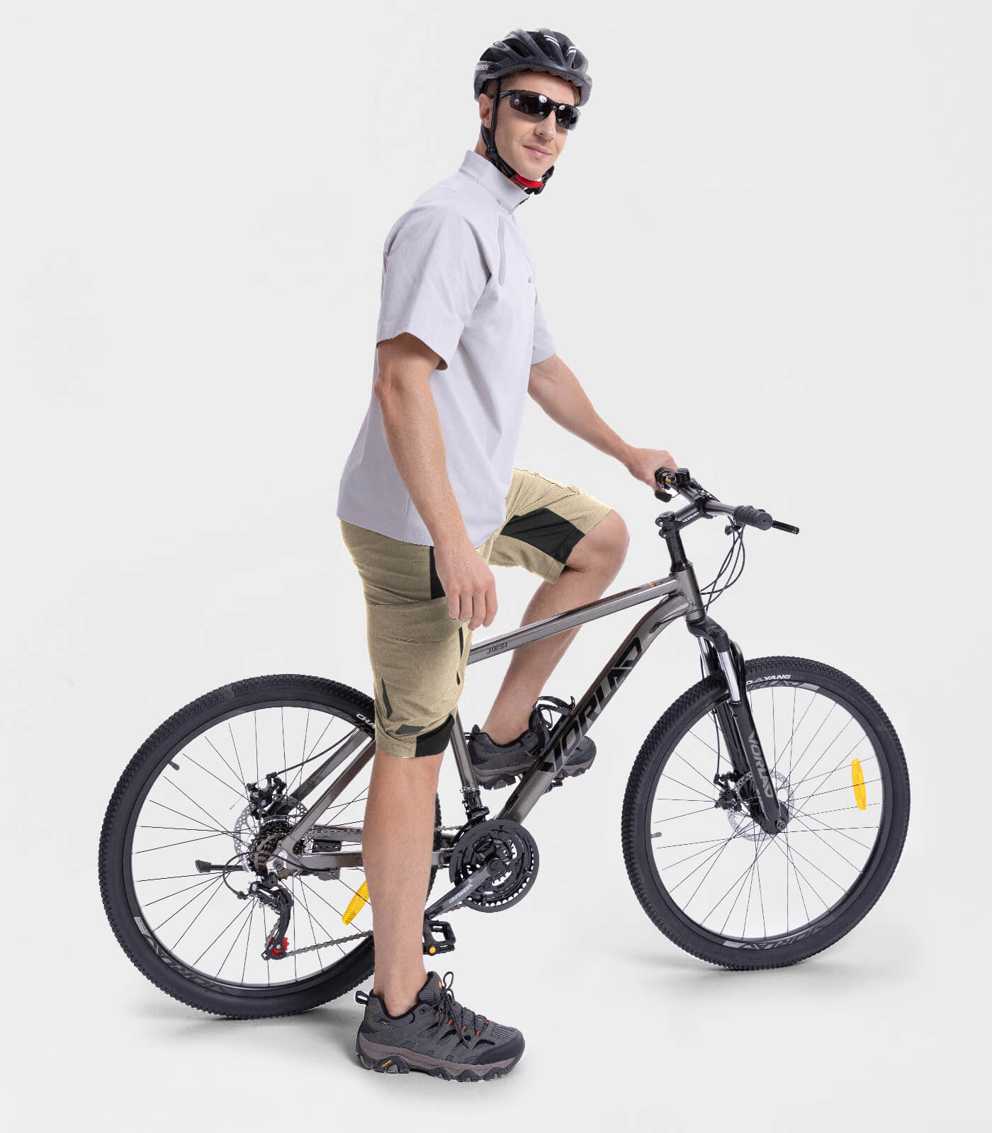 Men's Mountain Bike Shorts Baggy Quick Dry Lightweight - CycleAir M006
