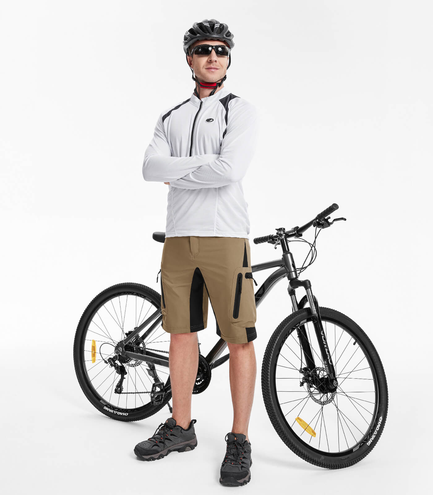 Men's Padded Mountain Bike Shorts - CycleAir M001