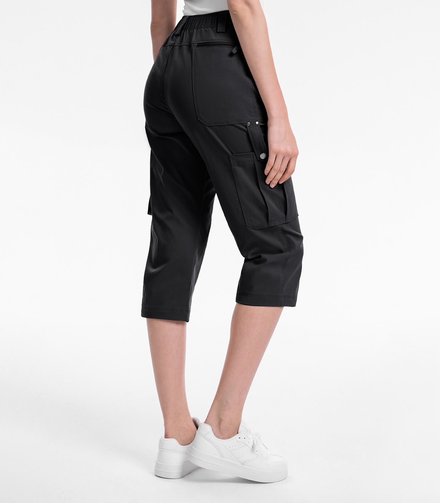 Damen Cargo Capri-Hosen 12