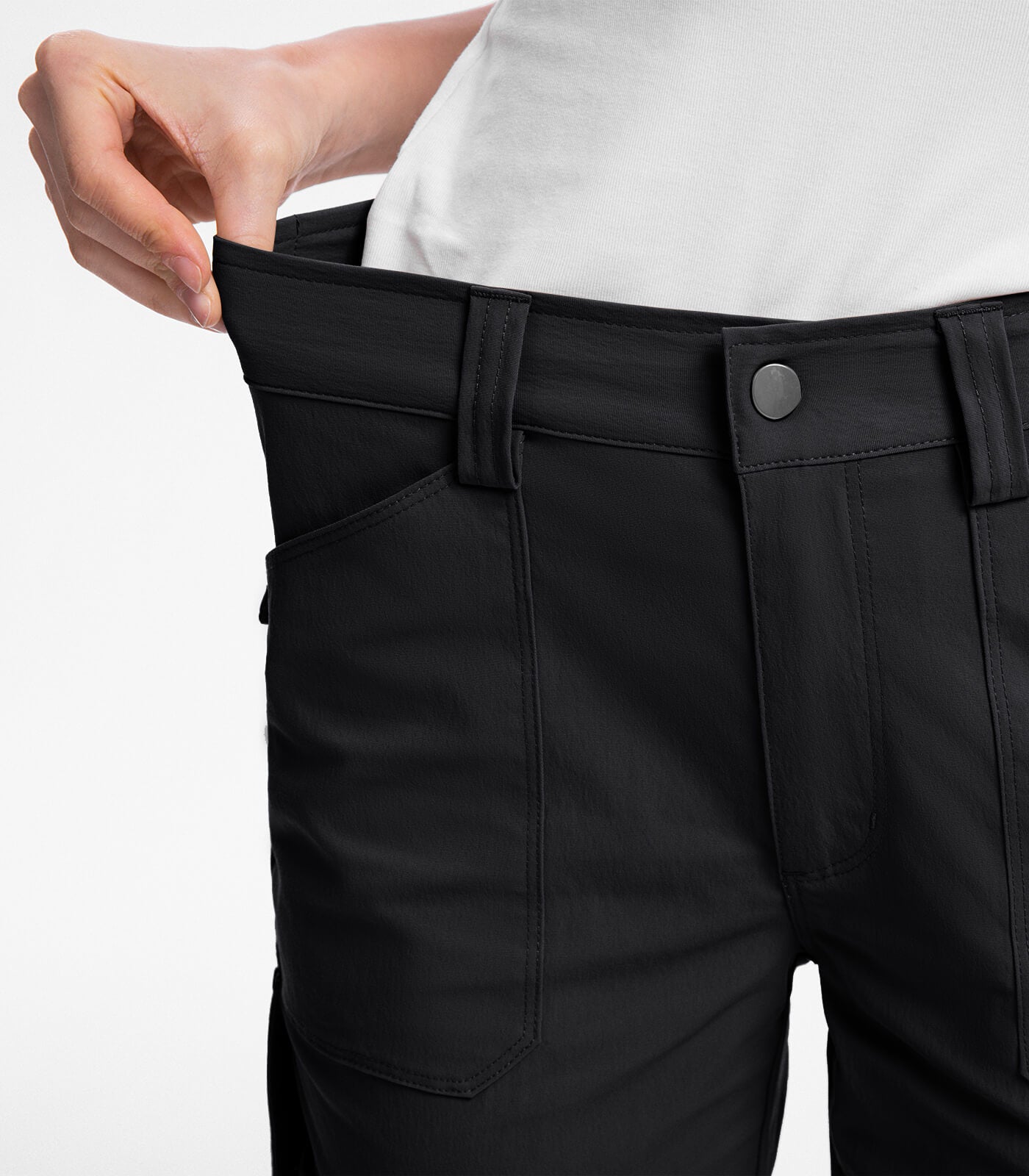 Damen Cargo Capri-Hosen 12