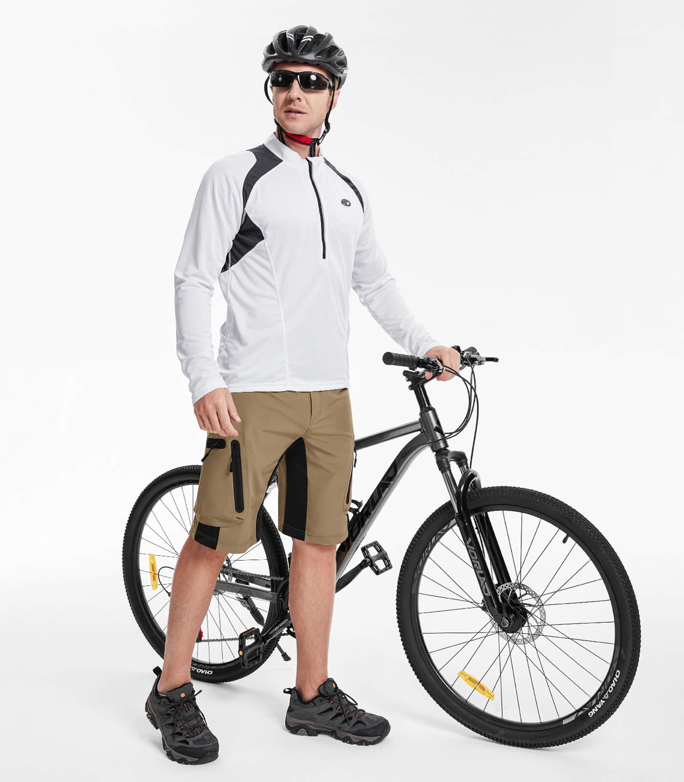 Men's Padded Mountain Bike Shorts - CycleAir M001