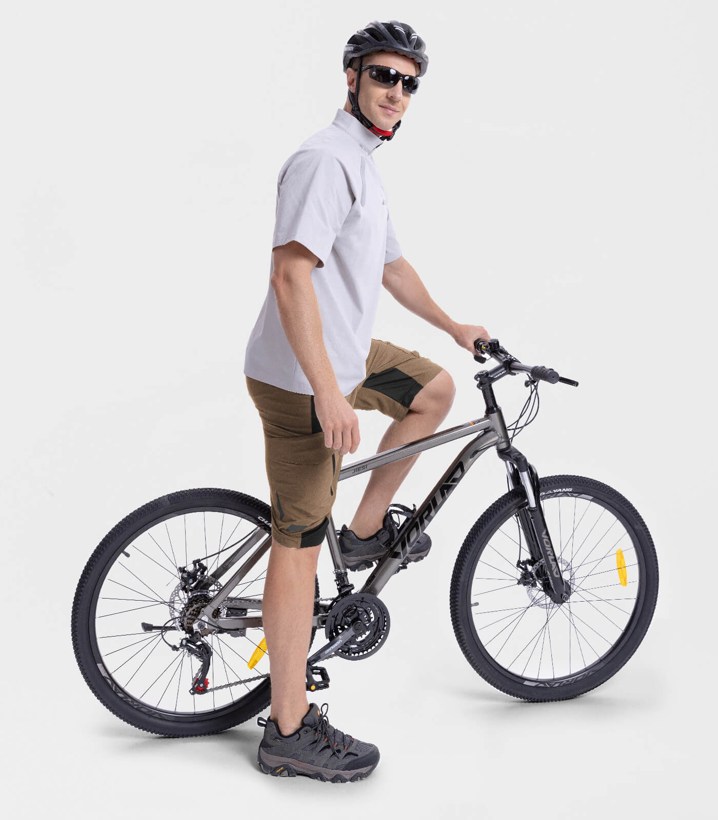 Men's Mountain Bike Shorts Baggy Quick Dry Lightweight - CycleAir M006