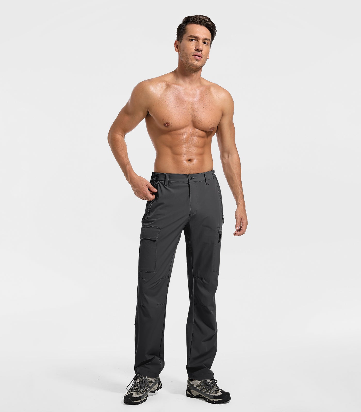 Men's Lightweight Waterproof Hiking Pants Quick-Dry Pants - HikerFlex M030