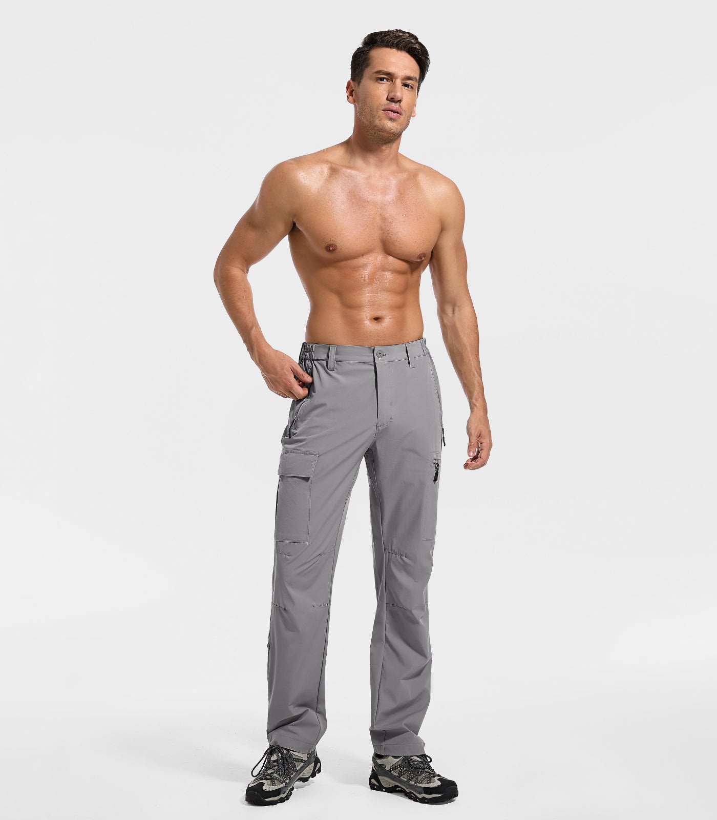 Men's Lightweight Waterproof Hiking Pants Quick-Dry Pants - HikerFlex M030