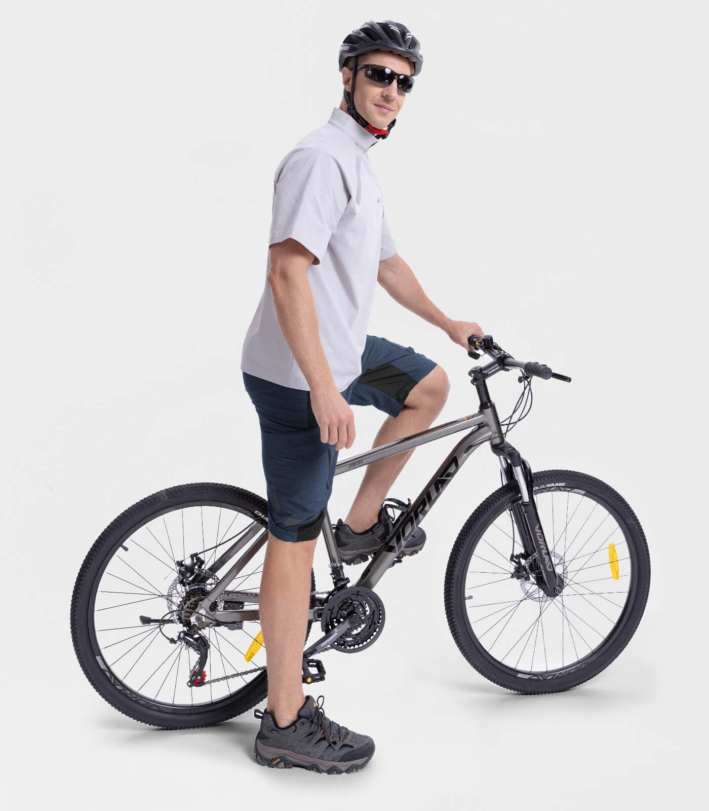 Men's Mountain Bike Shorts Baggy Quick Dry Lightweight - CycleAir M006