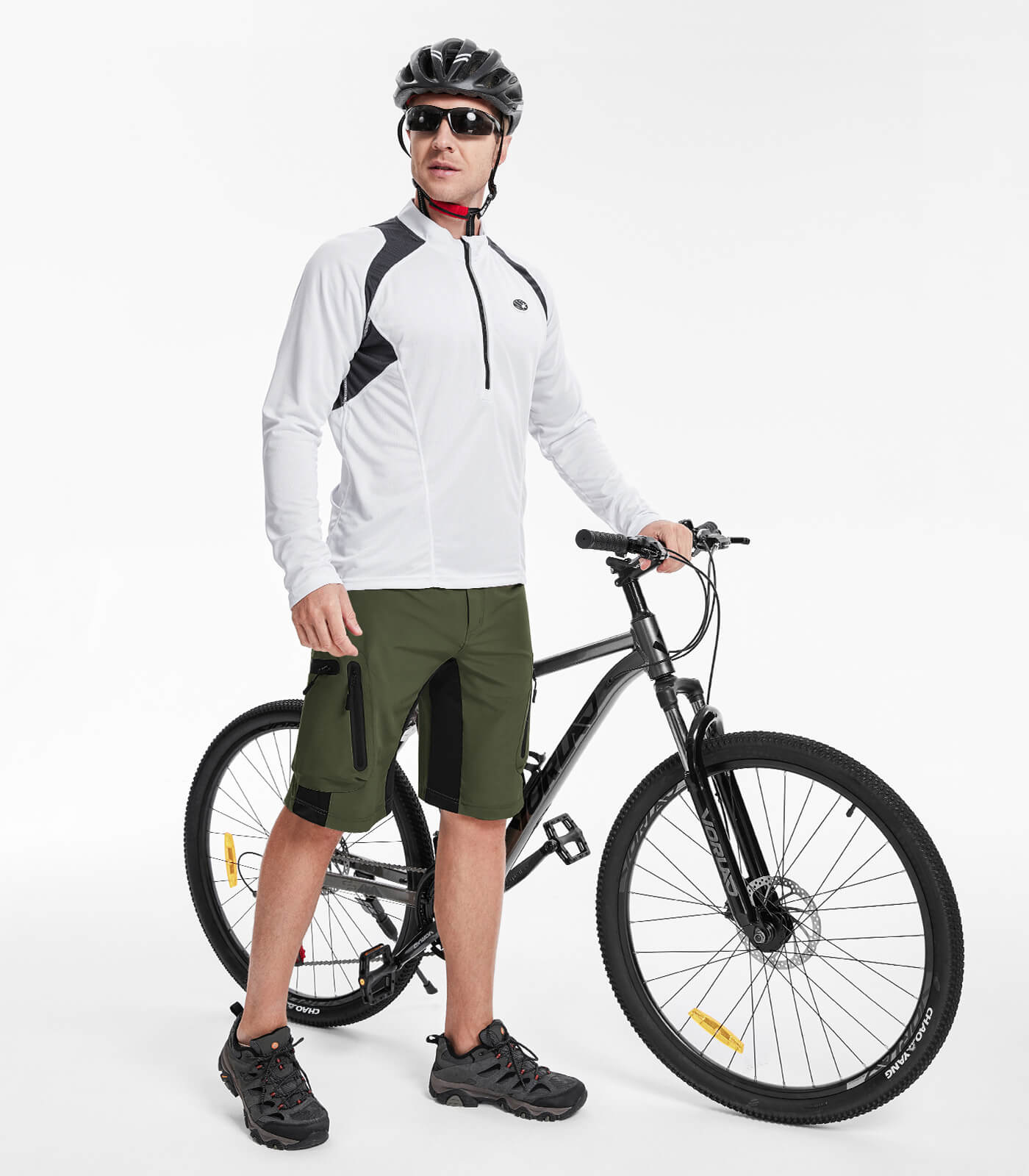Men's Padded Mountain Bike Shorts - CycleAir M001