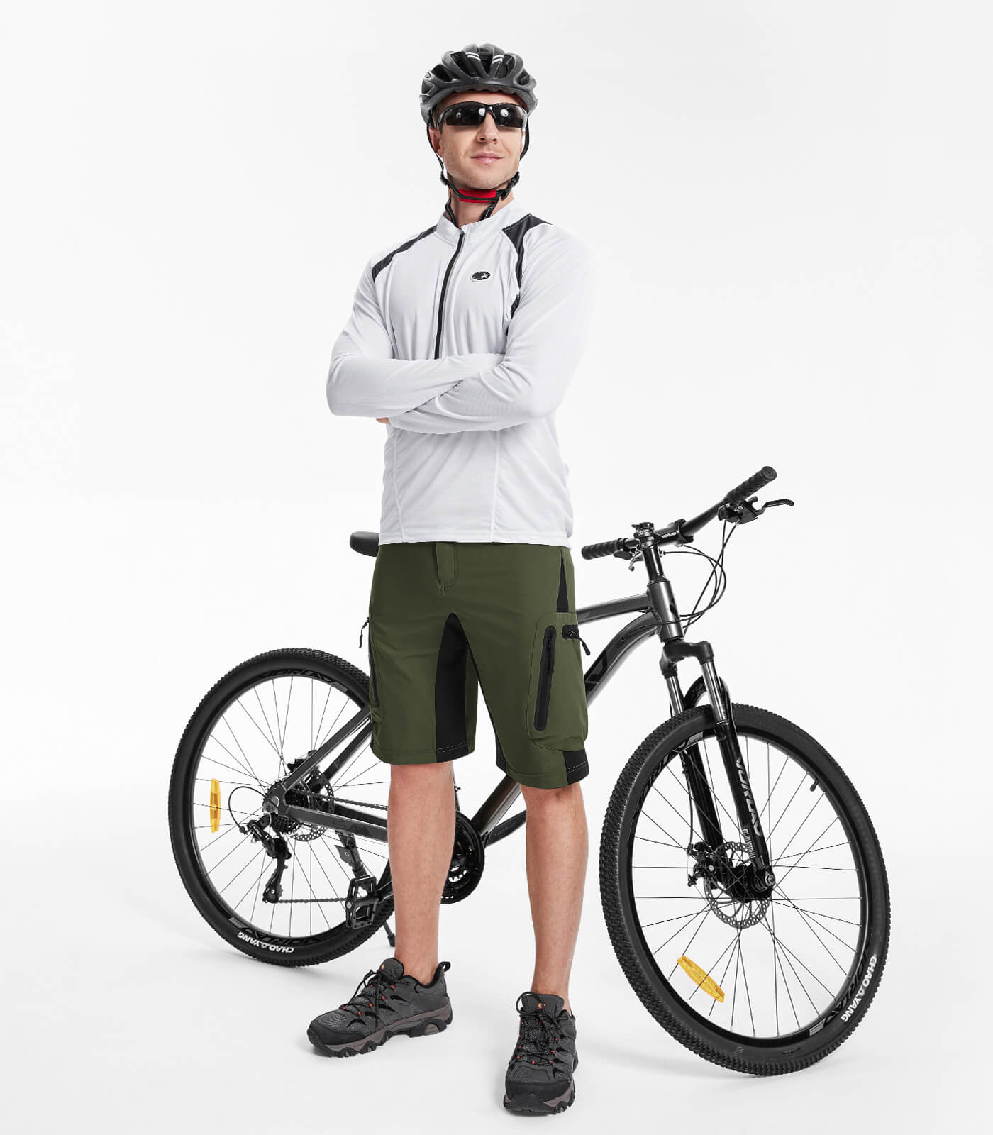 Men's Padded Mountain Bike Shorts - CycleAir M001