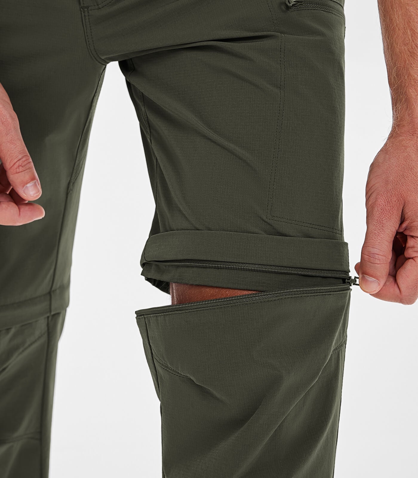 Men's Convertible Hiking Pants Quick Dry Cargo Pants - HikerFlex M015