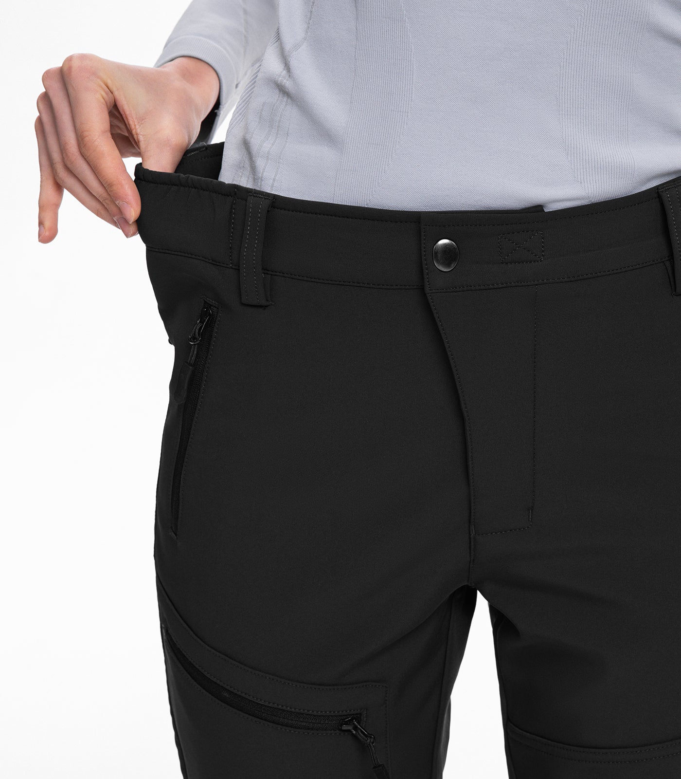 Pantaloni de drumeție evazați pentru schi pe zăpadă pentru femei - SnowVenture W021