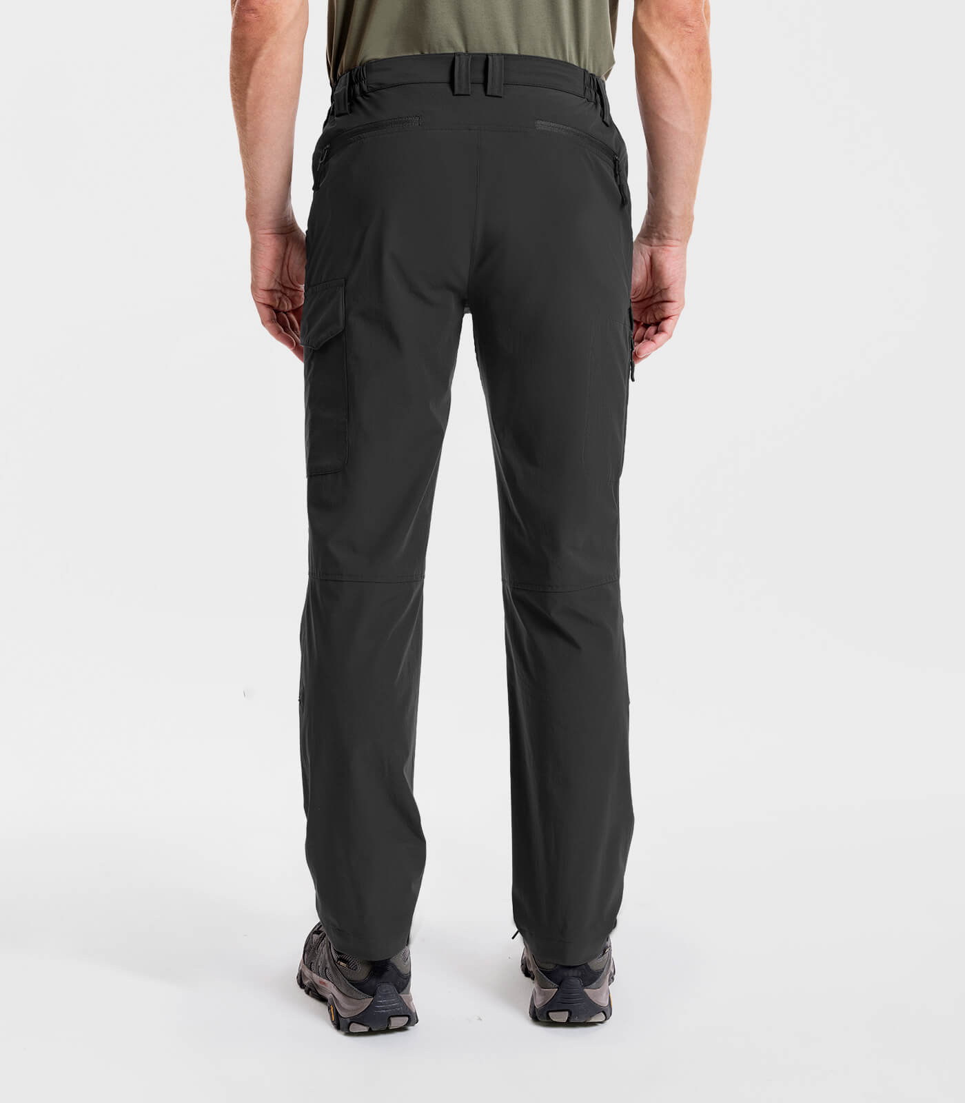 Men's Hiking Cargo Pants Waterproof Quick Dry 7 Pockets - HikerFlex M034