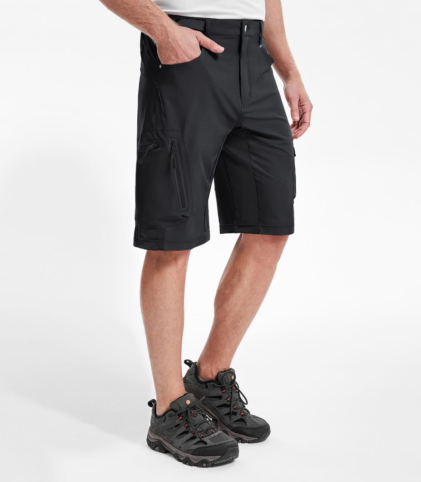 Men's Hiking Cargo Shorts - TrailPioneer M001