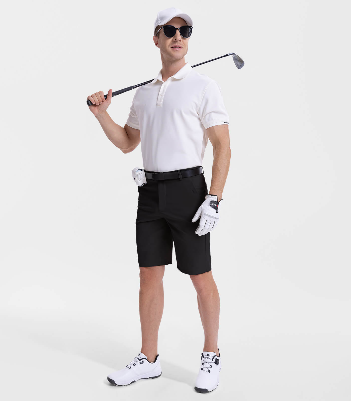 Men's Golf Dress Casual Shorts 7" 10" Quick Dry - SwingLuxe M032
