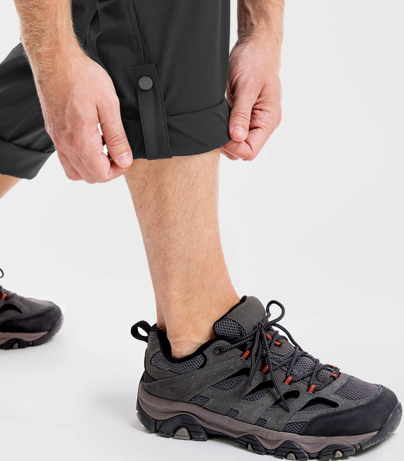 Men's Hiking Cargo Pants Waterproof Quick Dry 7 Pockets - HikerFlex M034