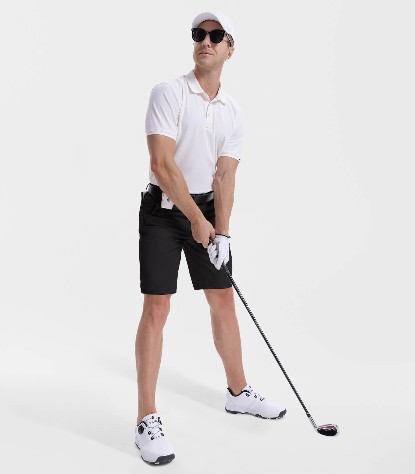 Men's Golf Dress Casual Shorts 7" 10" Quick Dry - SwingLuxe M032
