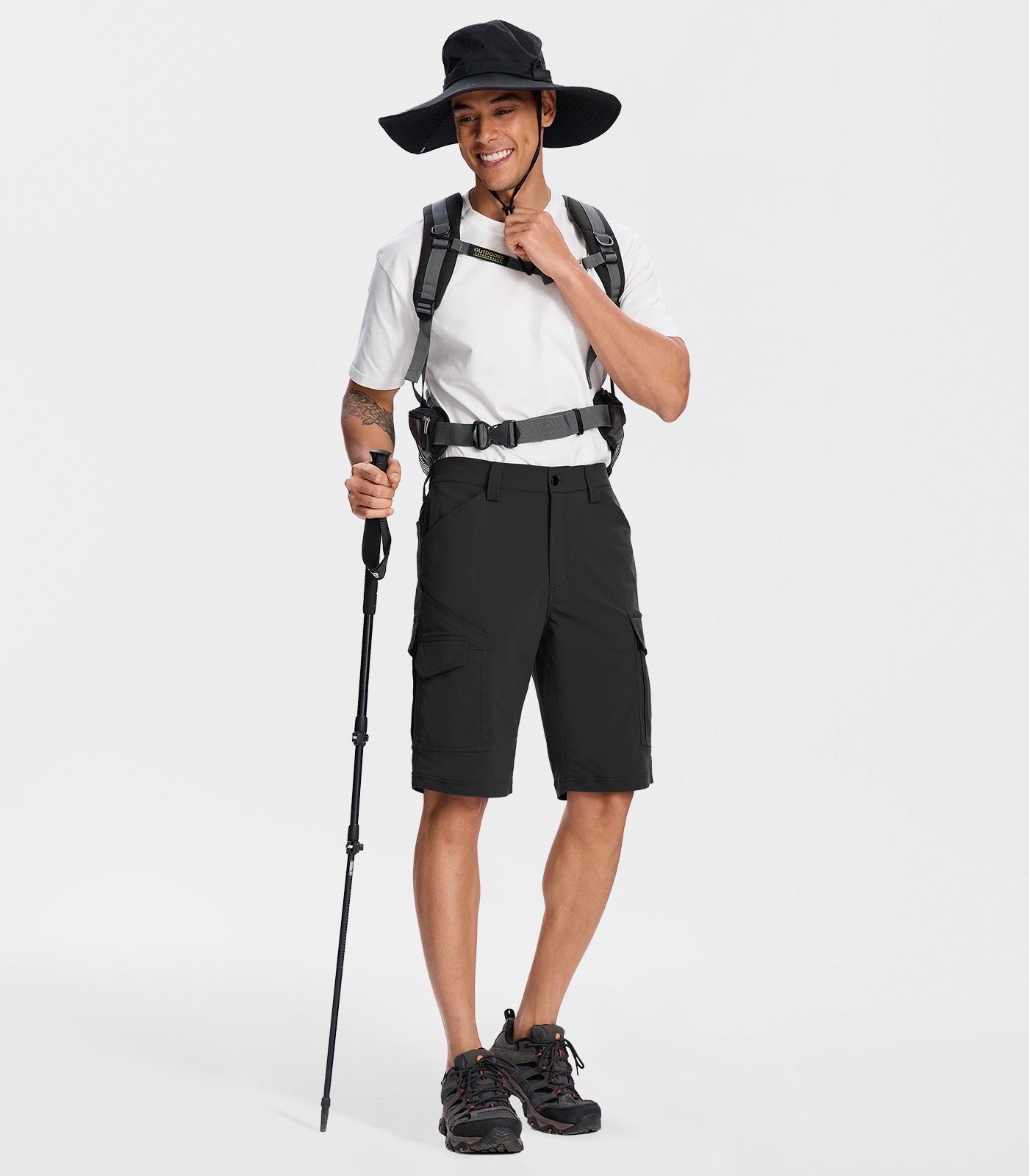 Men's Cargo Hiking Shorts - TrailPioneer M043
