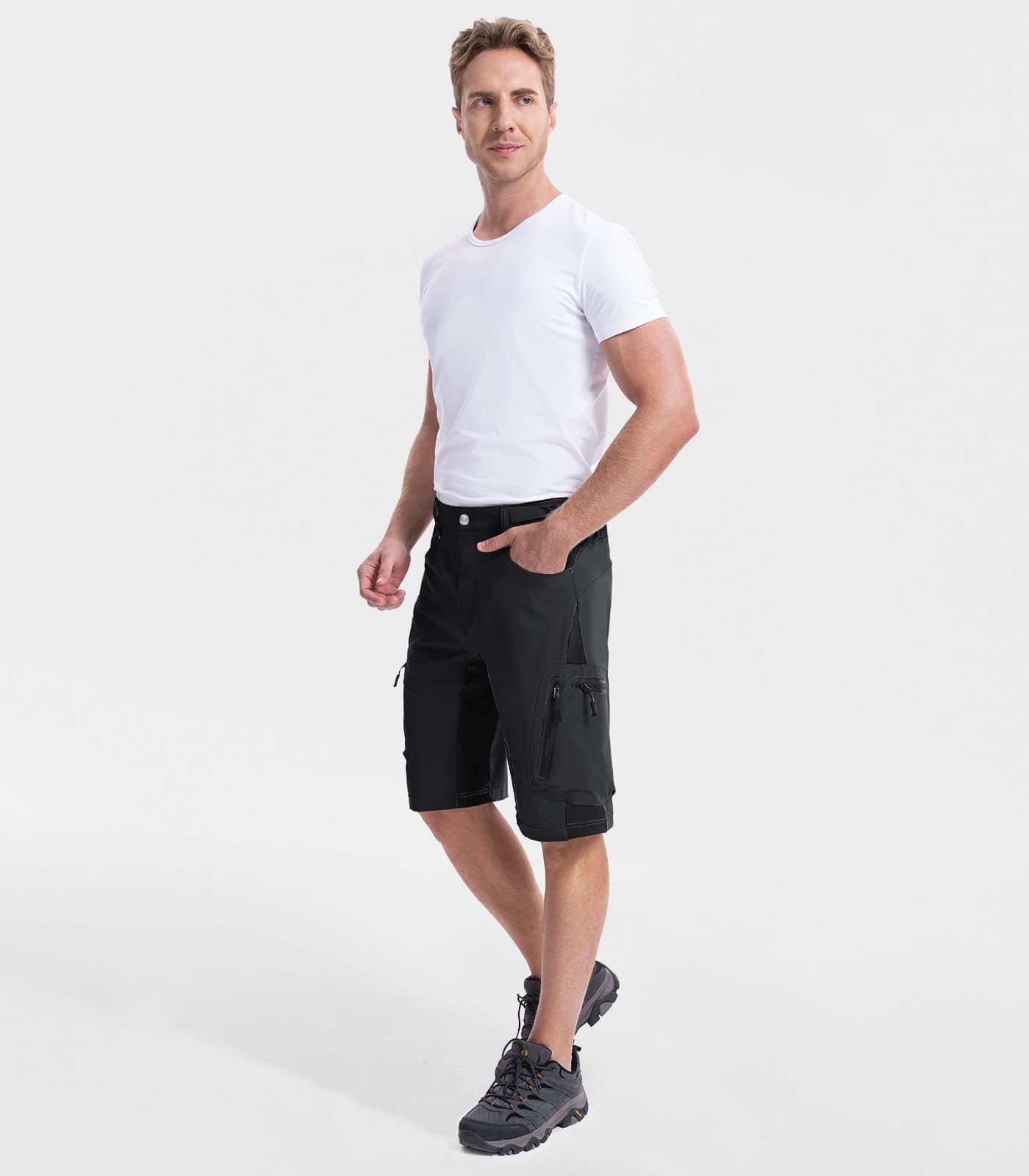 Men's Hiking Cargo Shorts - TrailPioneer M001