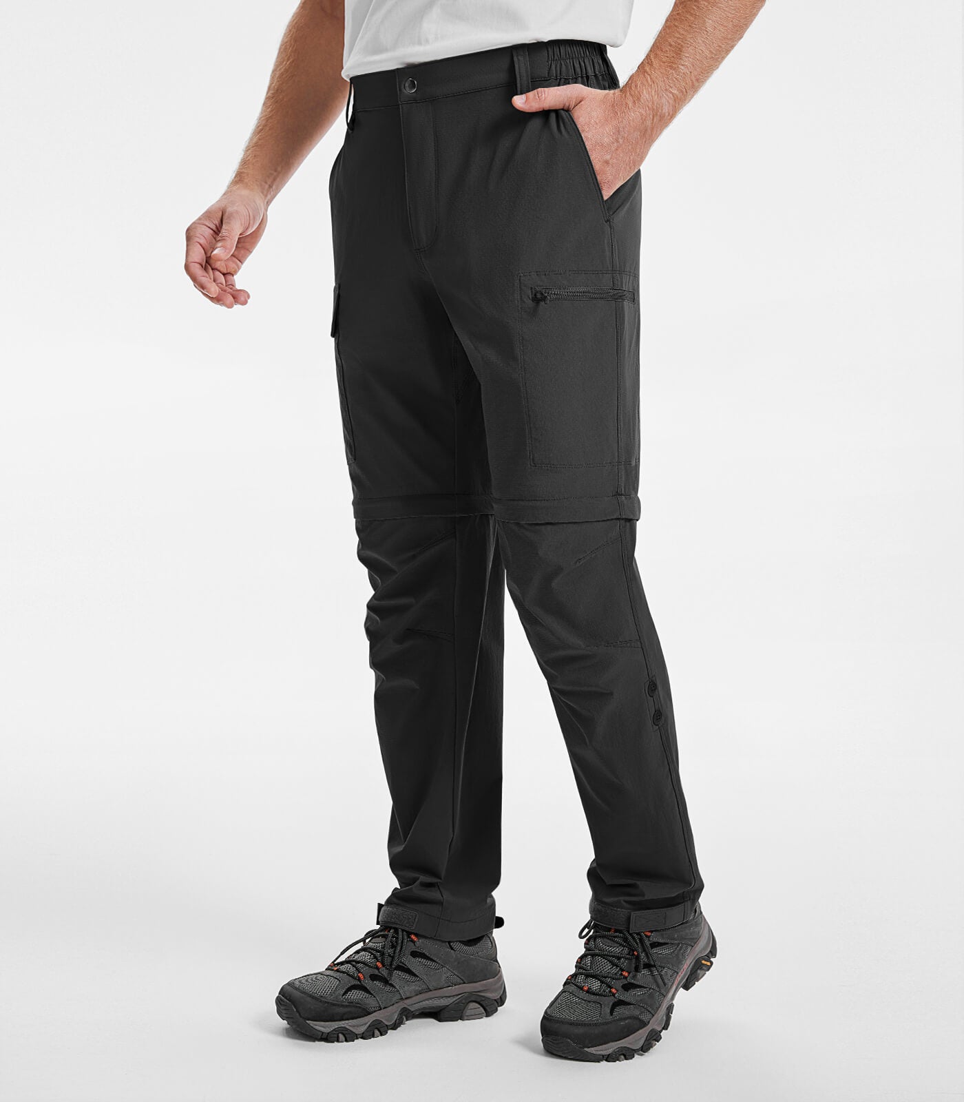 Men's Convertible Hiking Pants Quick Dry Cargo Pants - HikerFlex M015