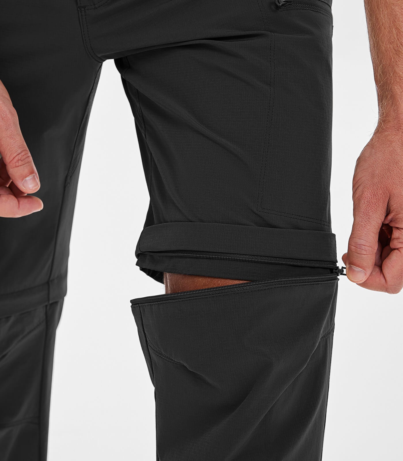 Men's Convertible Hiking Pants Quick Dry Cargo Pants - HikerFlex M015