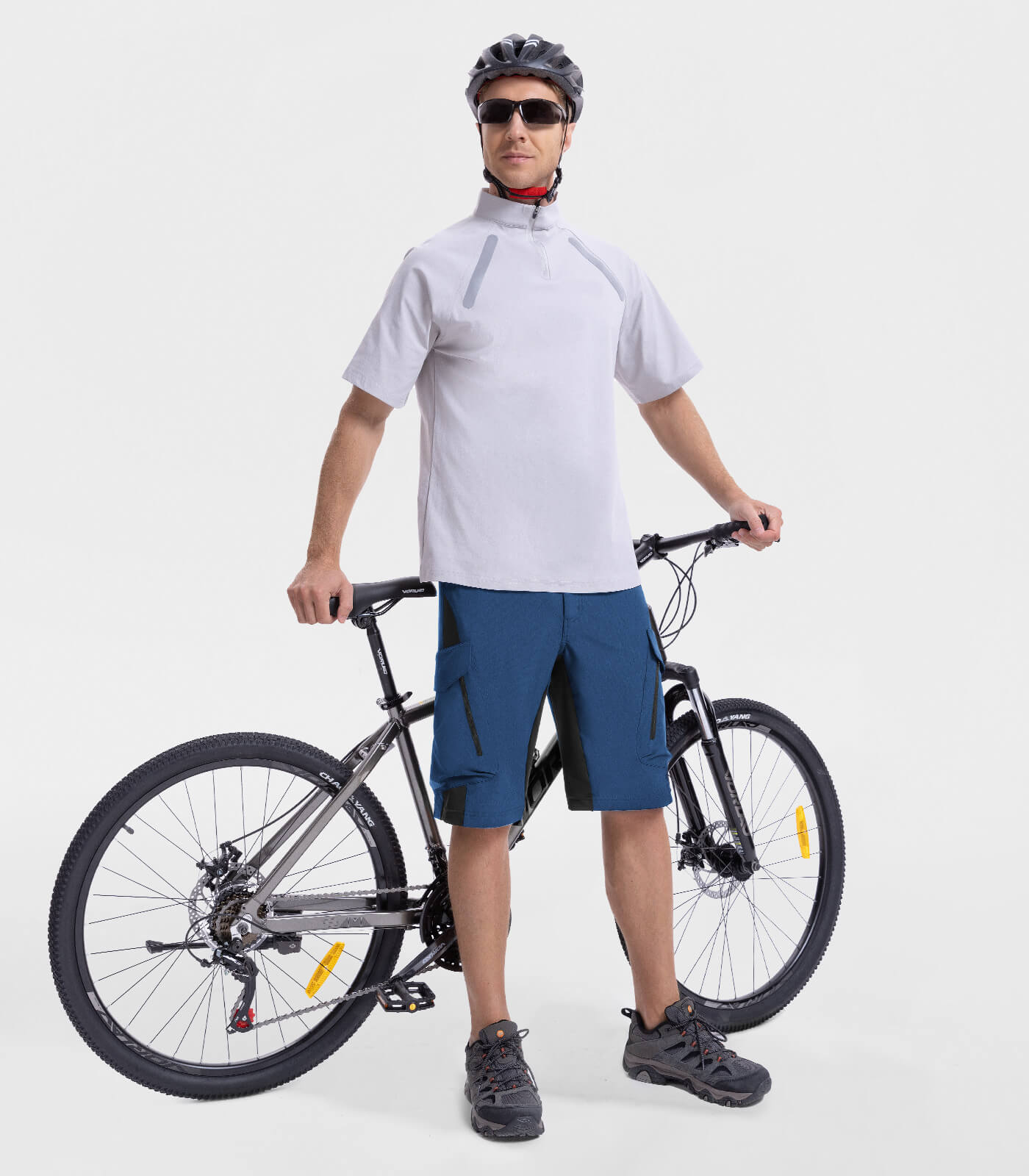 Men's Mountain Bike Shorts Baggy Quick Dry Lightweight - CycleAir M006