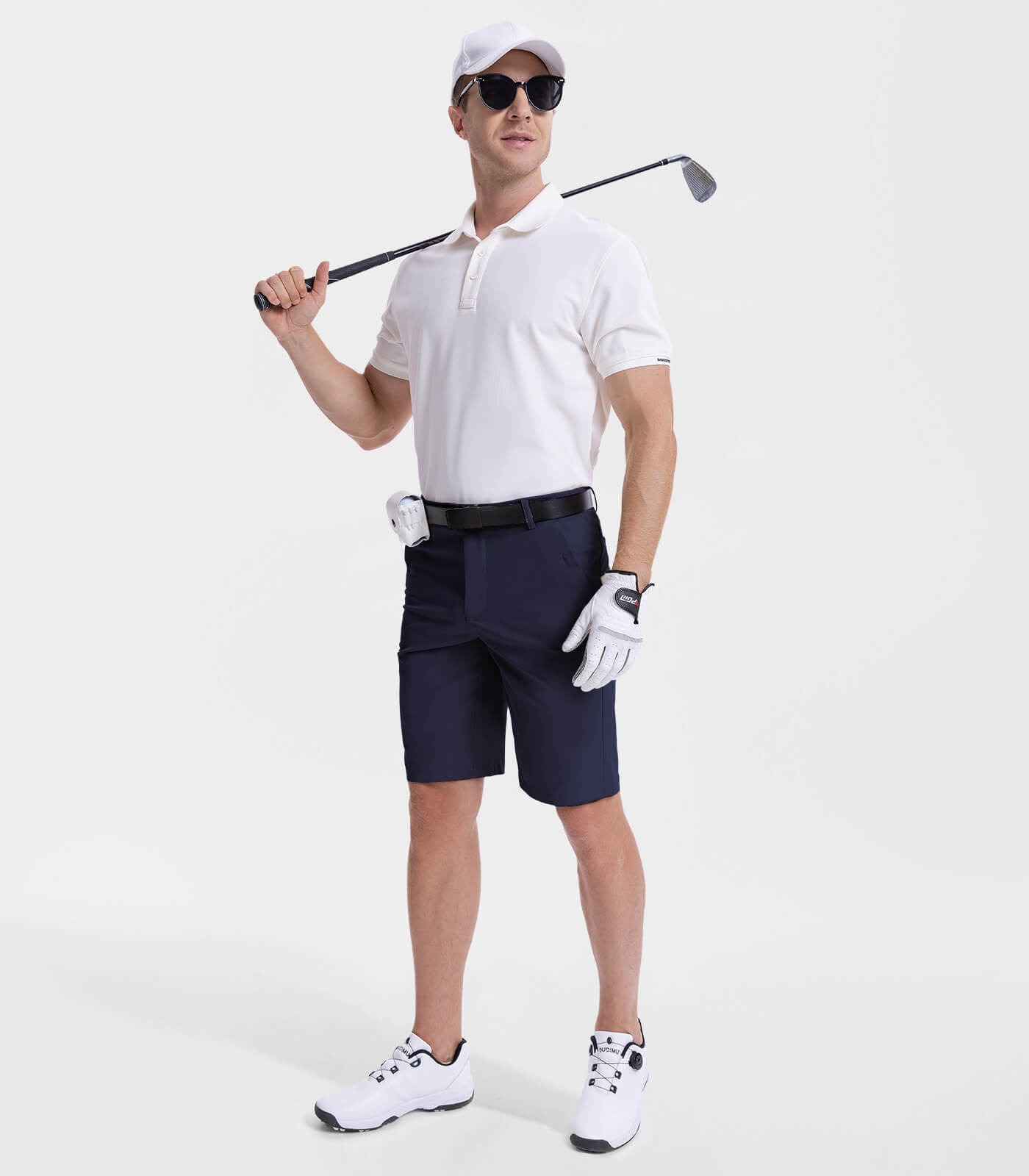 Men's Golf Dress Casual Shorts 7" 10" Quick Dry - SwingLuxe M032