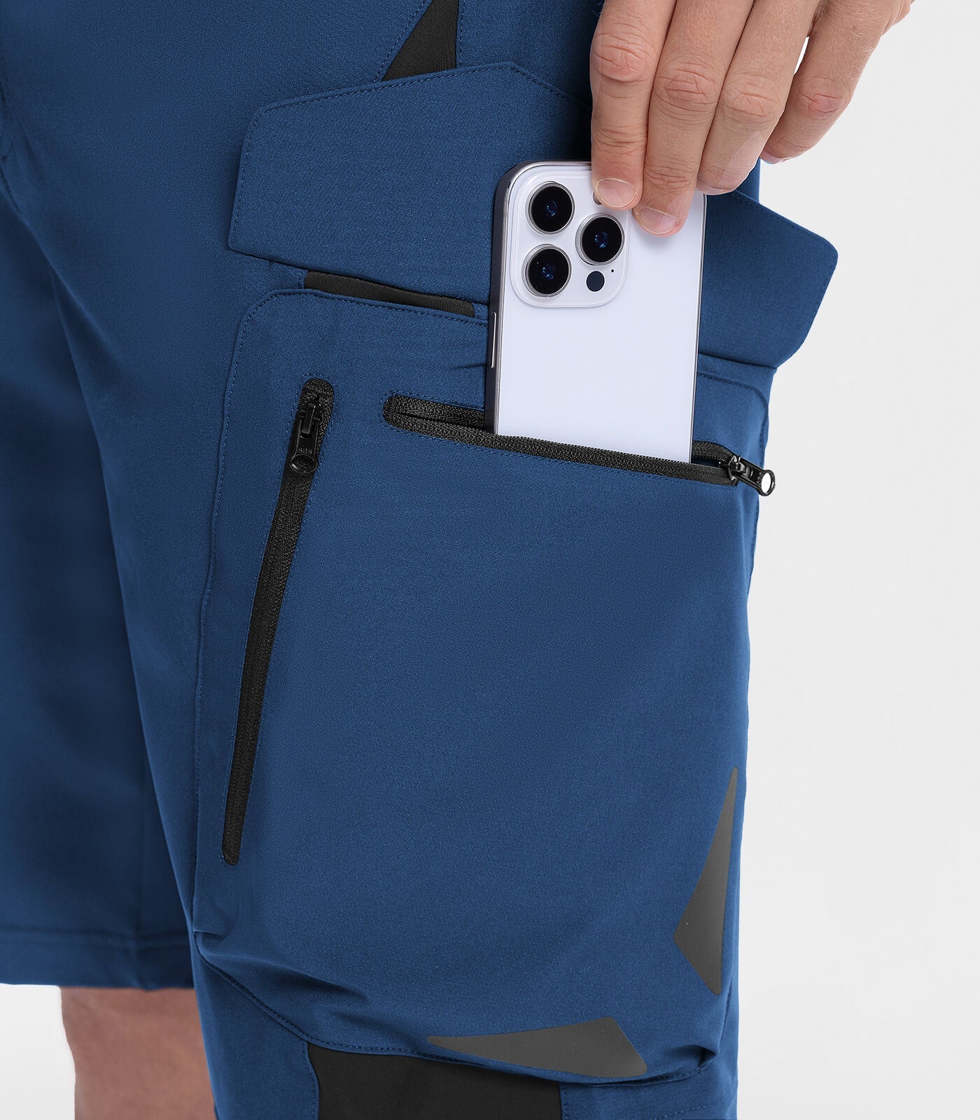 Herren Mountainbike-Shorts Baggy Schnell trocknend Leicht - CycleAir M006
