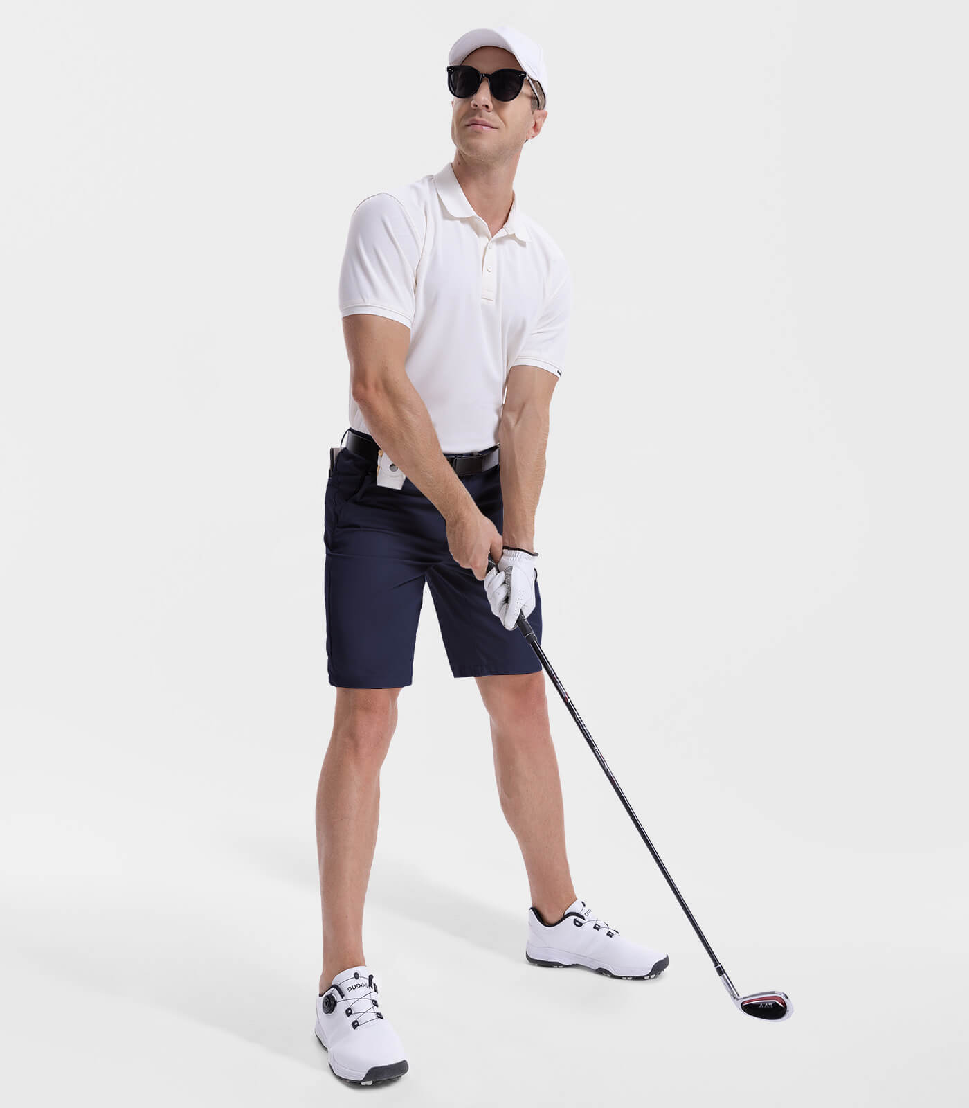 Men's Golf Dress Casual Shorts 7" 10" Quick Dry - SwingLuxe M032