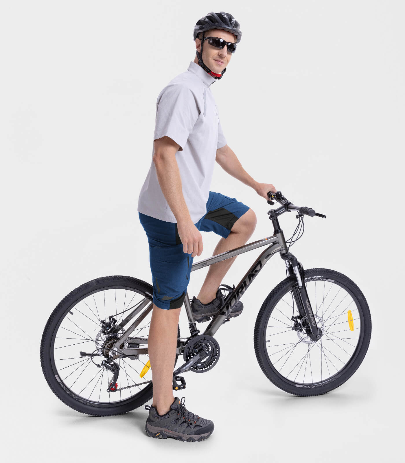 Men's Mountain Bike Shorts Baggy Quick Dry Lightweight - CycleAir M006