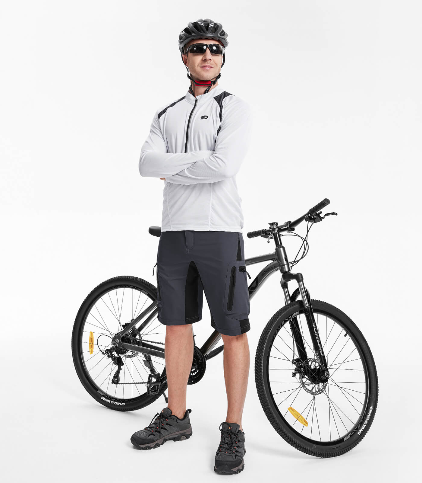 Men's Padded Mountain Bike Shorts - CycleAir M001