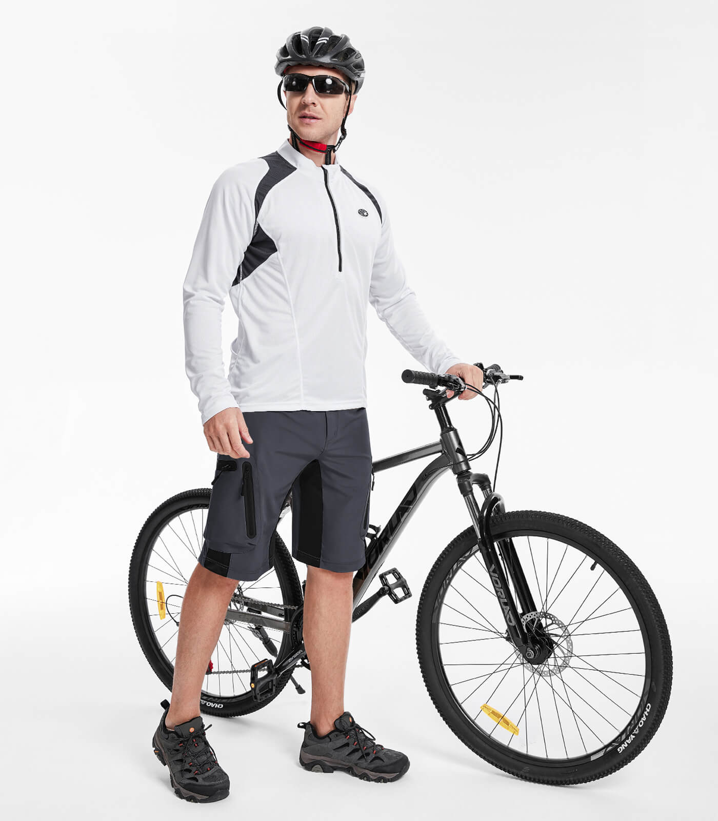 Men's Padded Mountain Bike Shorts - CycleAir M001