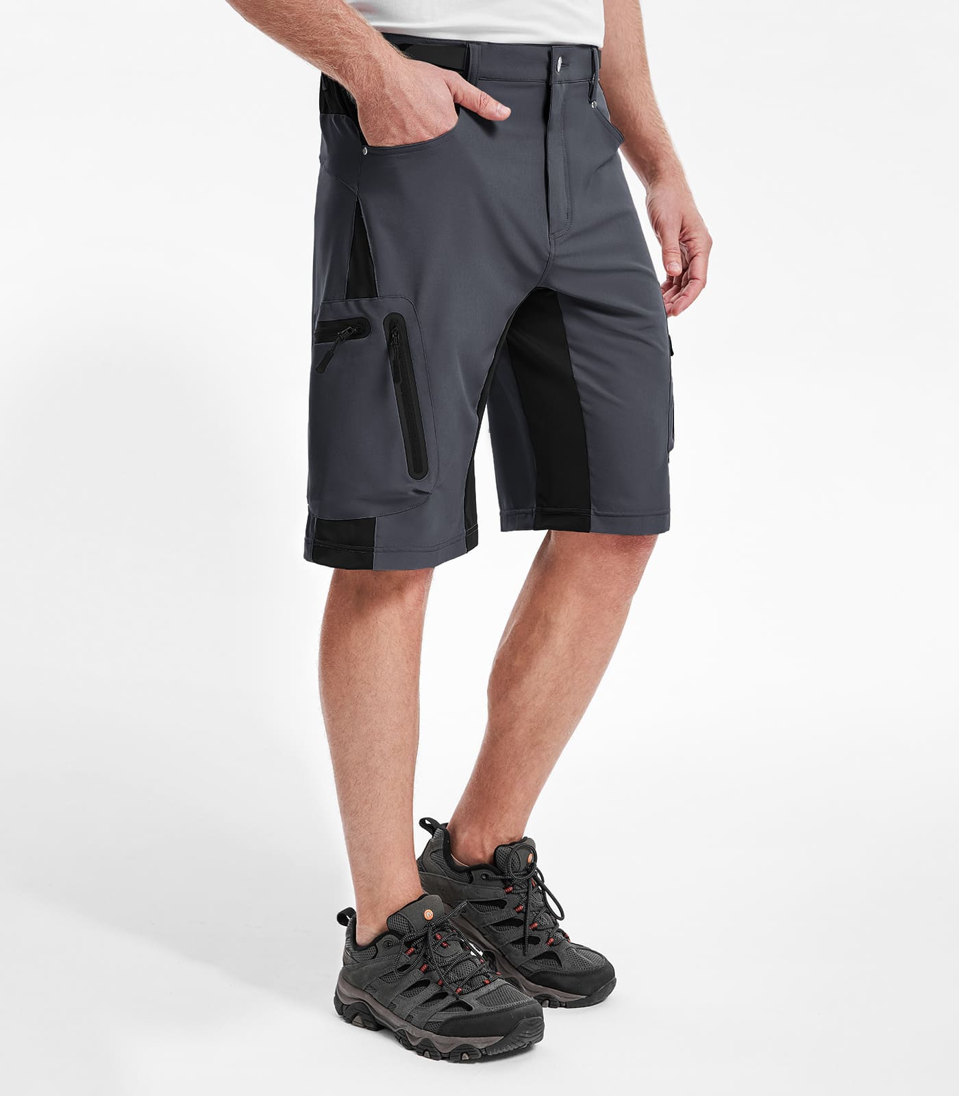 Men's Hiking Cargo Shorts - TrailPioneer M001