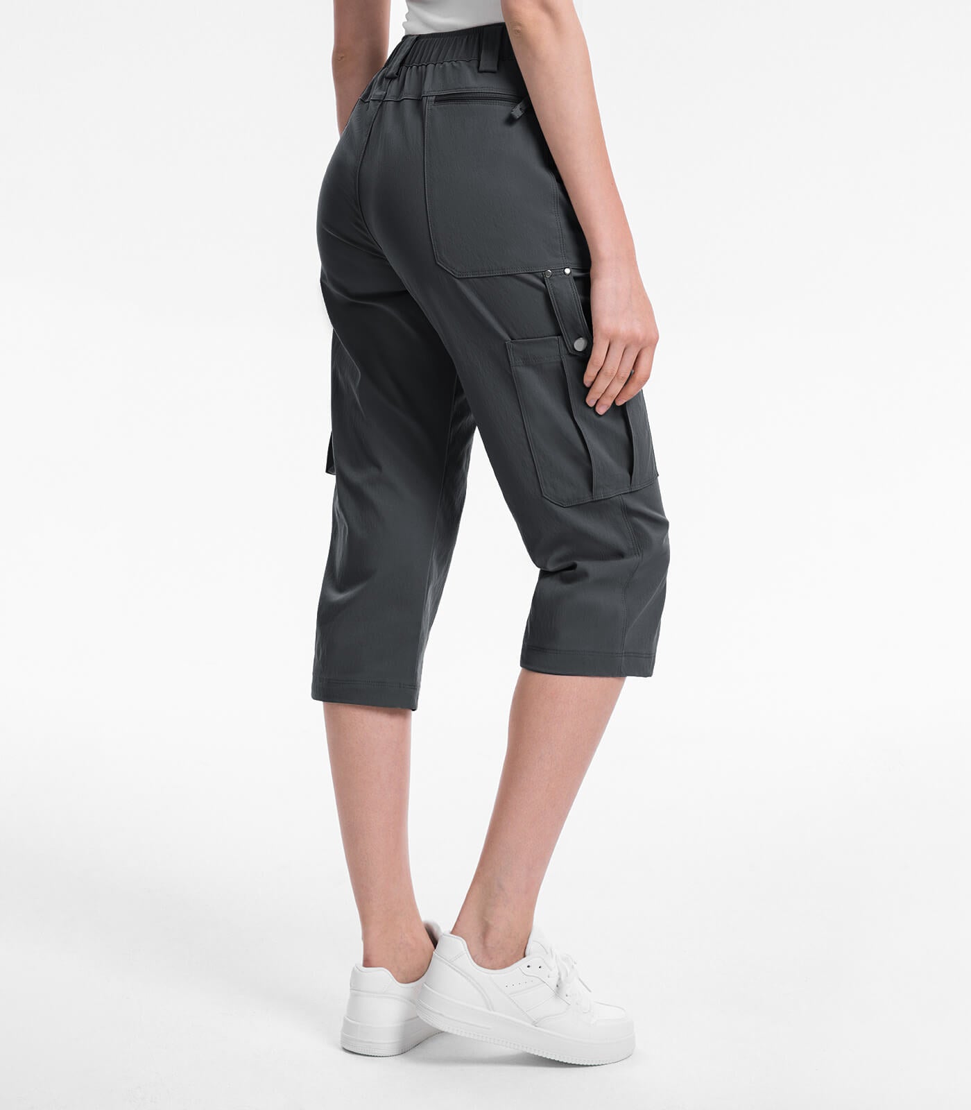 Damen Cargo Capri-Hosen 12