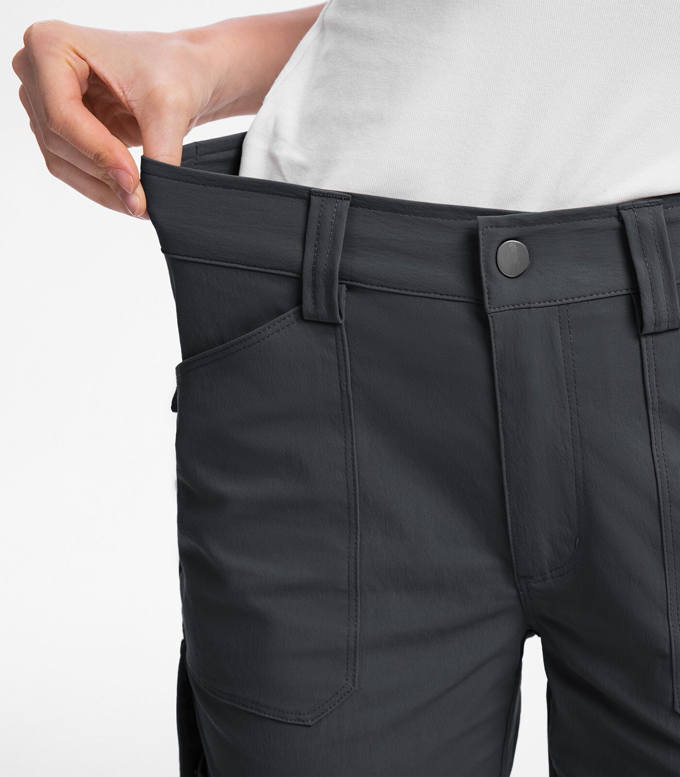 Damen Cargo Capri-Hosen 12