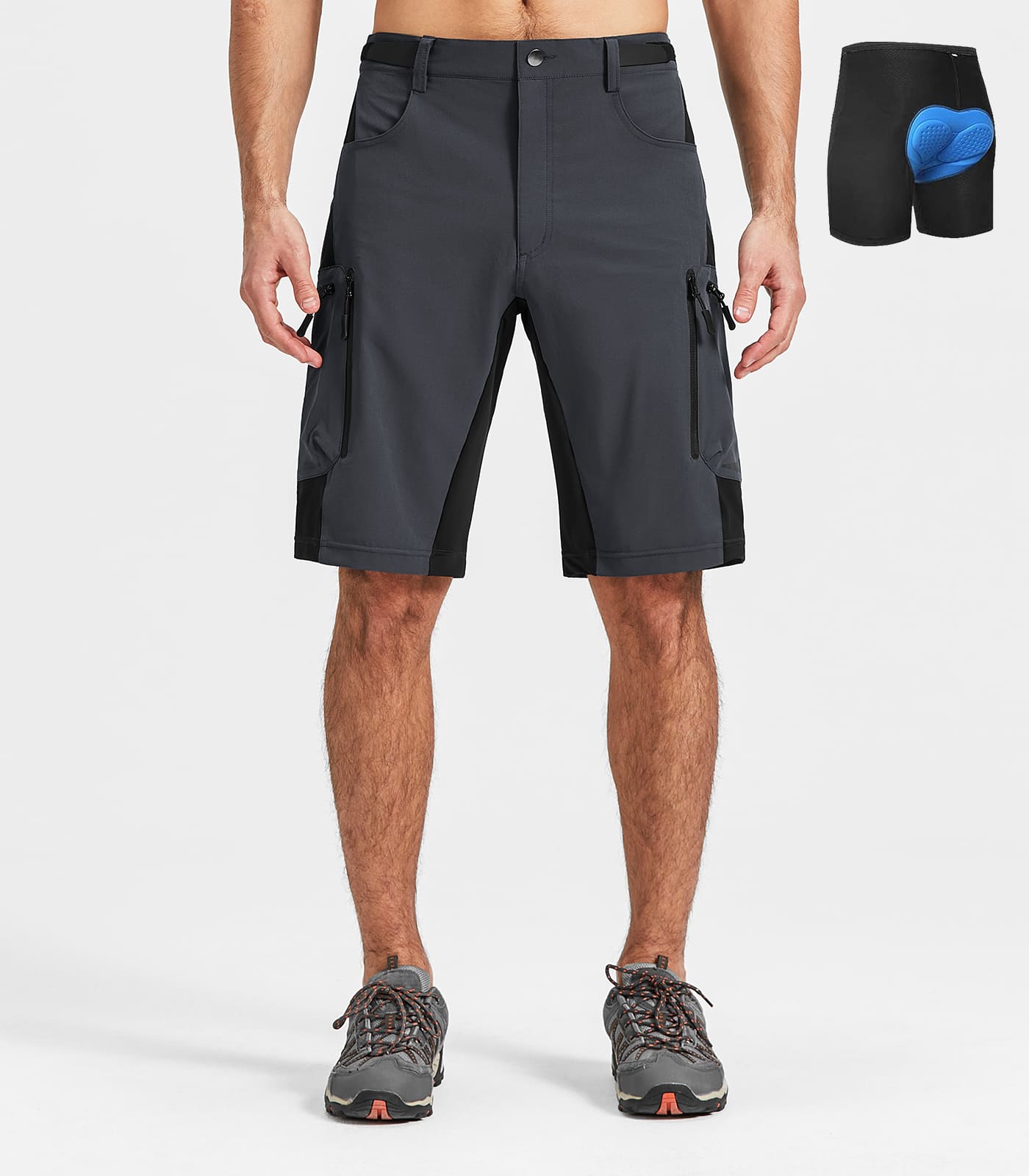Men's Padded Mountain Bike Shorts - CycleAir M027
