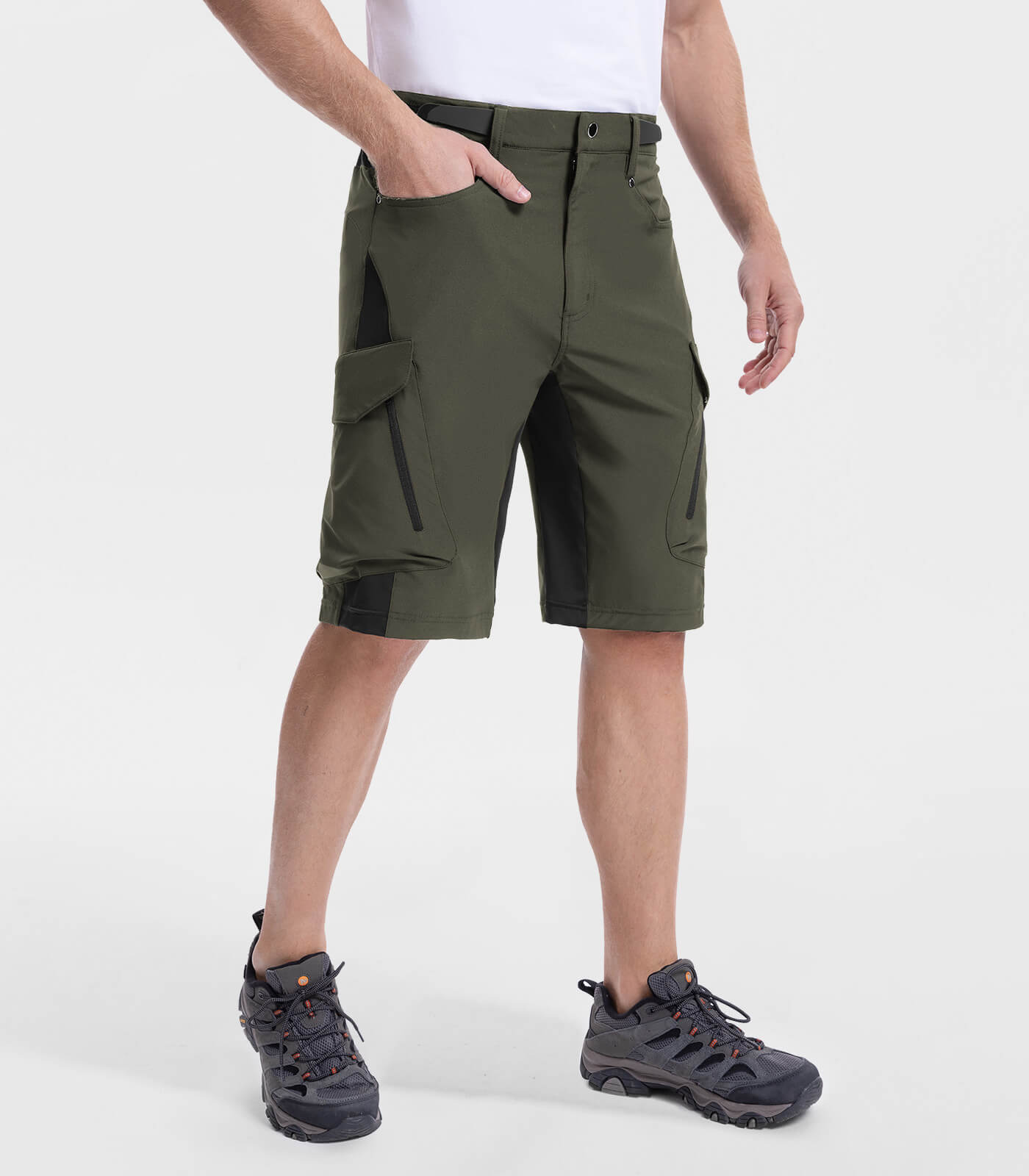 Men's Mountain Bike Shorts Baggy Quick Dry Lightweight - CycleAir M006