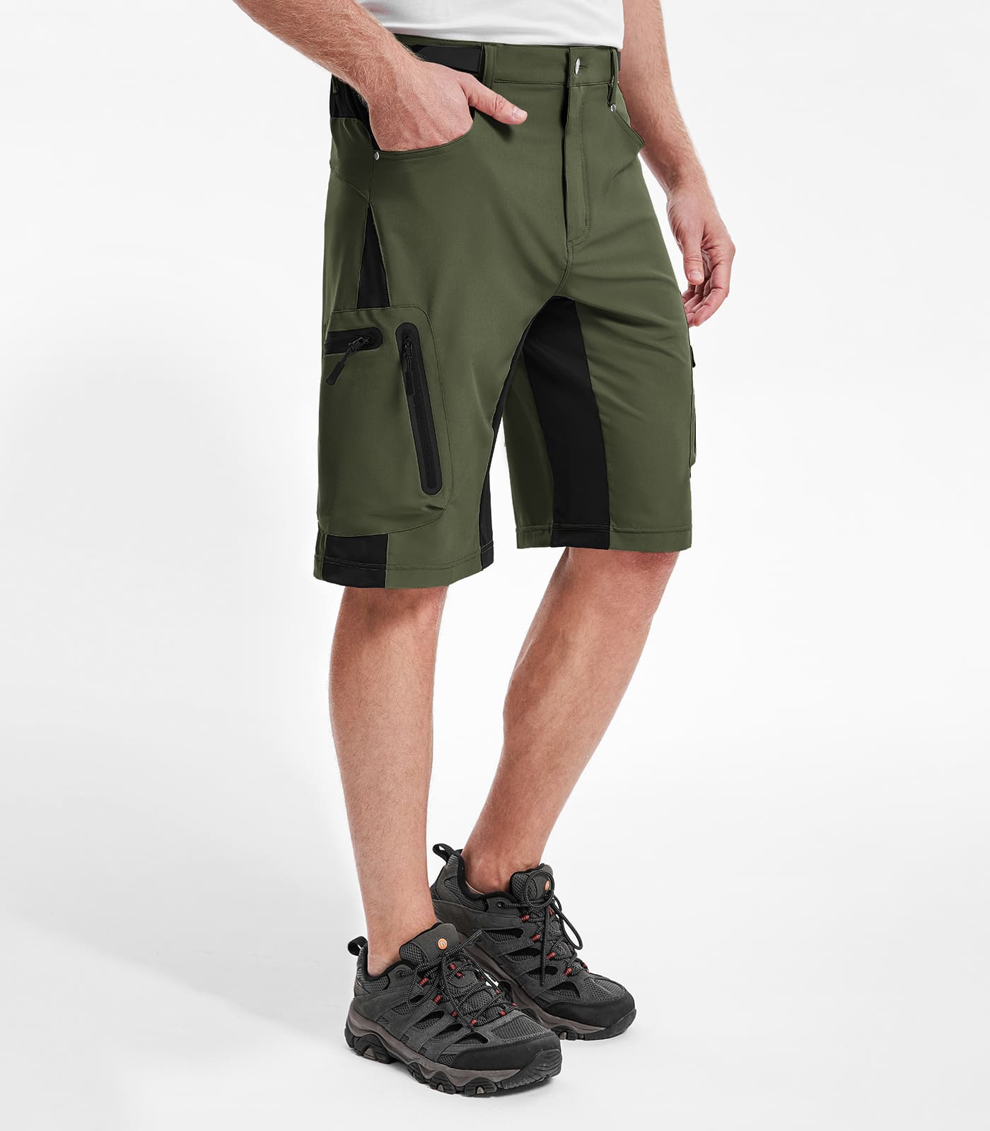 Men's Hiking Cargo Shorts - TrailPioneer M001