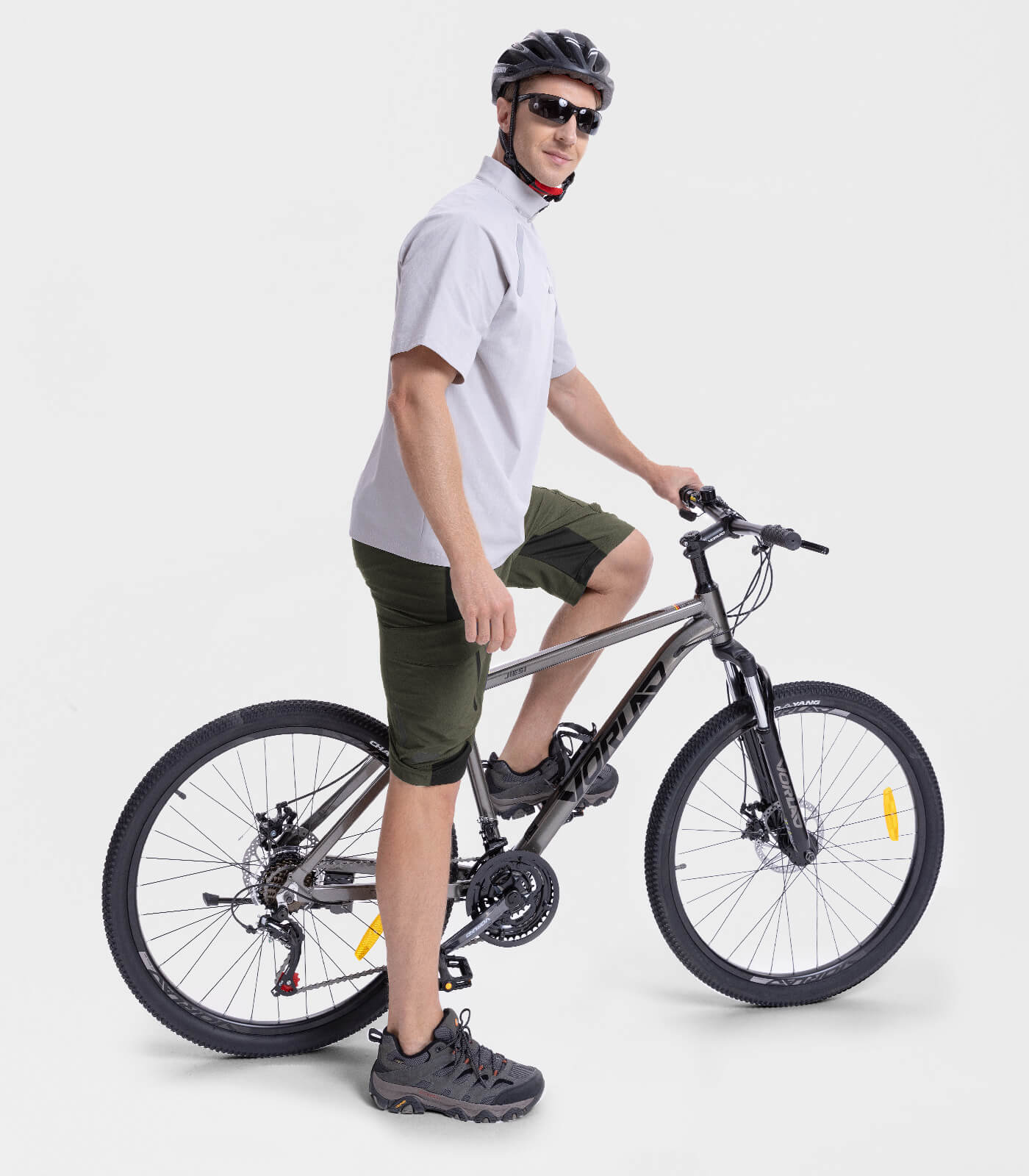 Men's Mountain Bike Shorts Baggy Quick Dry Lightweight - CycleAir M006