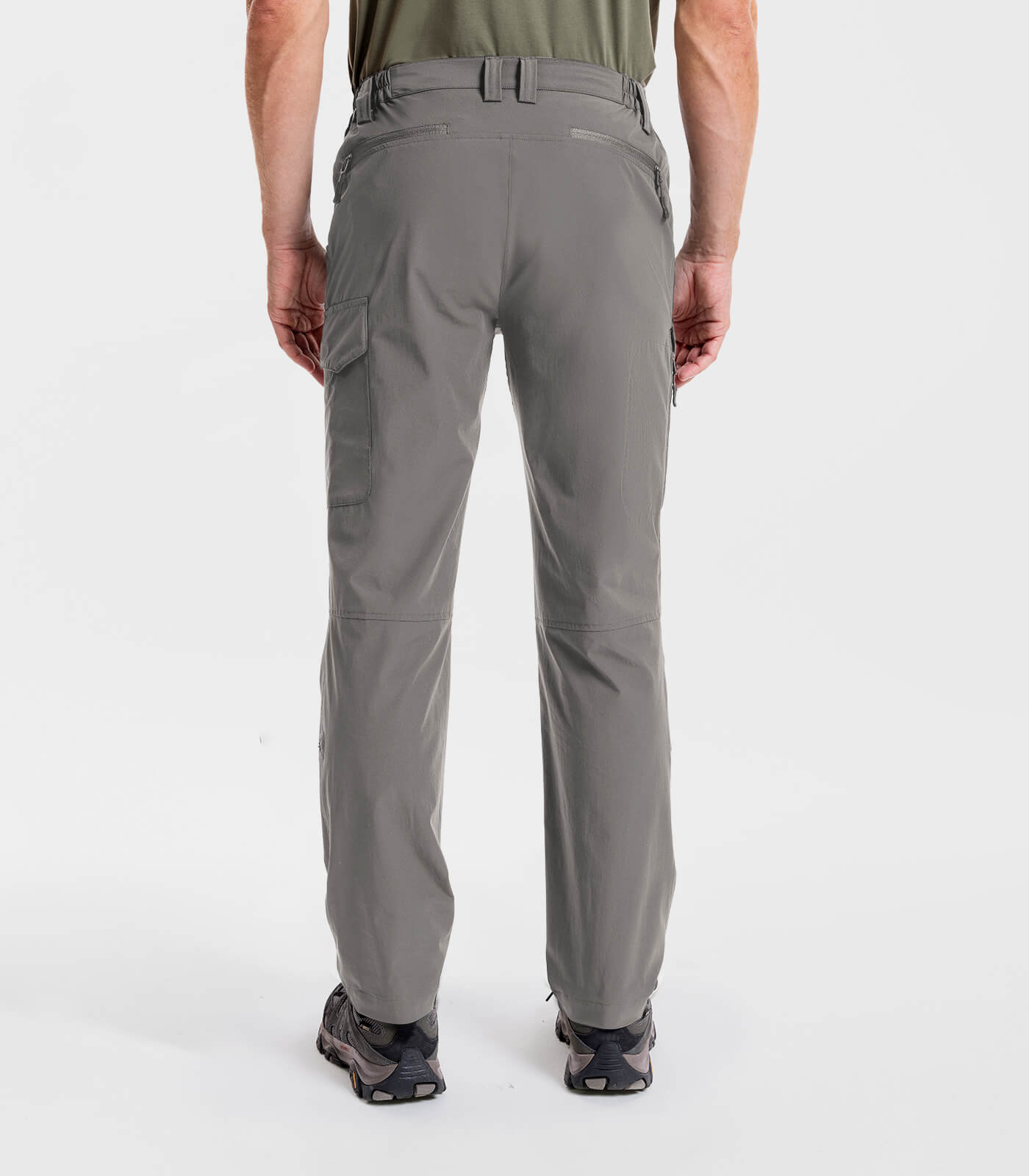 Men's Hiking Cargo Pants Waterproof Quick Dry 7 Pockets - HikerFlex M034