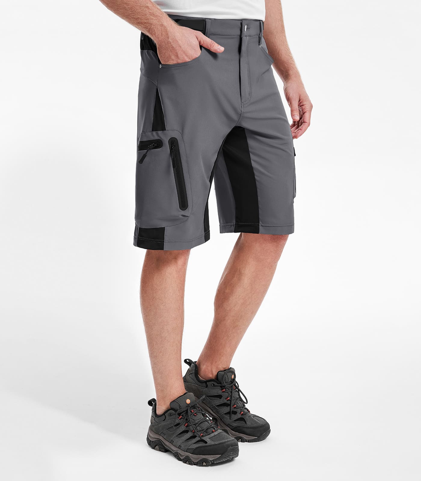Men's Hiking Cargo Shorts - TrailPioneer M001