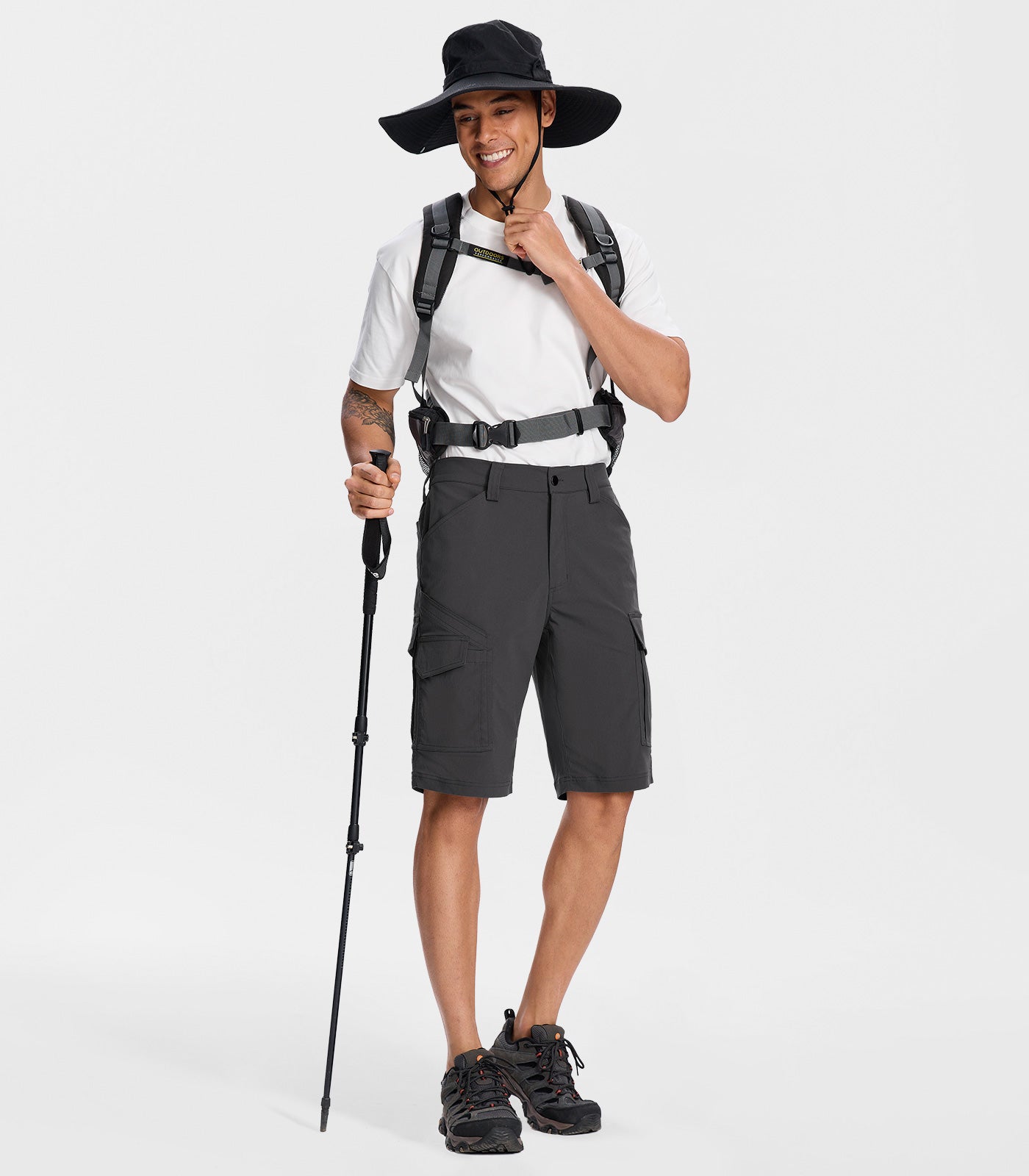 Men's Cargo Hiking Shorts - TrailPioneer M043