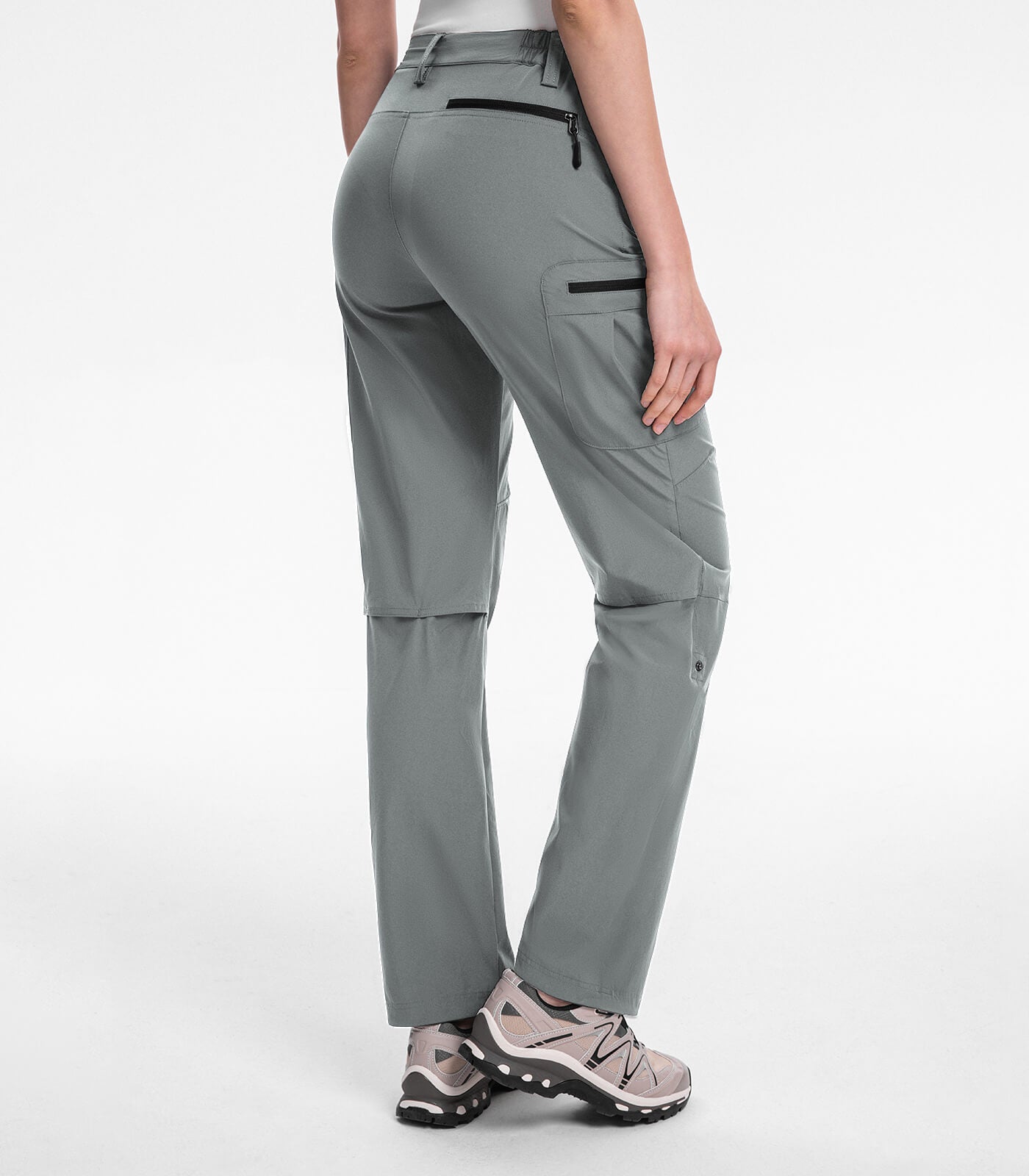Women's Hiking Pants Cargo Quick-Dry Stretch Lightweight - HikerFlex W022