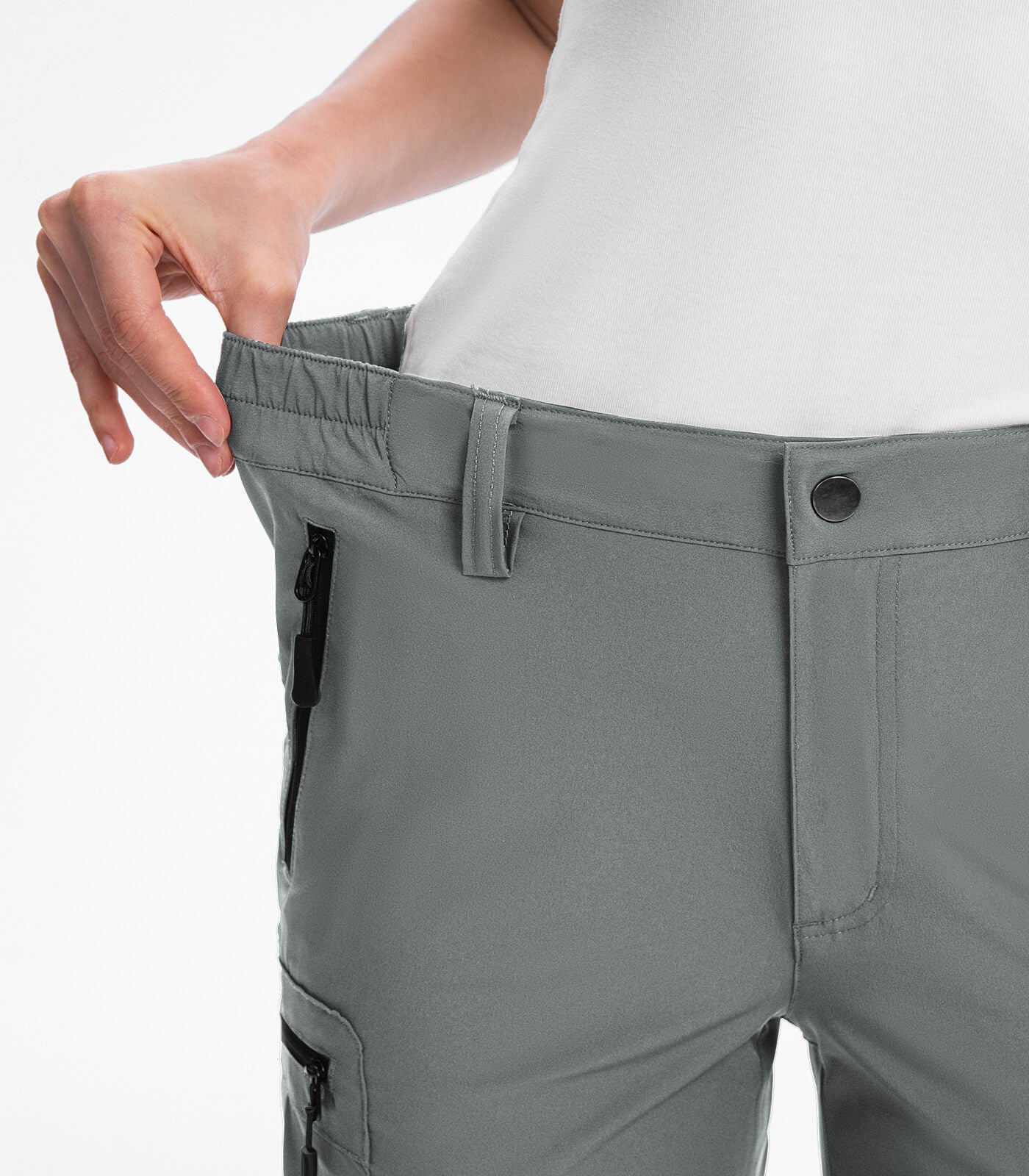 Women's Hiking Pants Cargo Quick-Dry Stretch Lightweight - HikerFlex W022