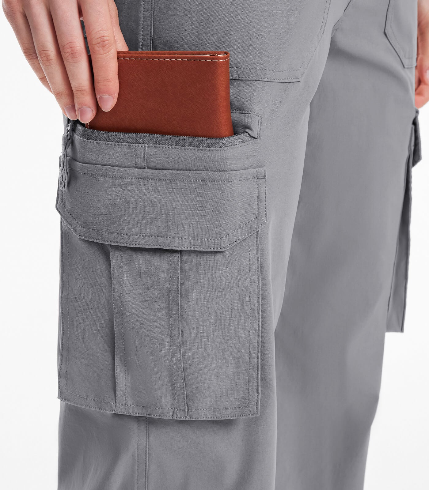 Women's Cargo Hiking Pants High Waisted - HikerFlex W037